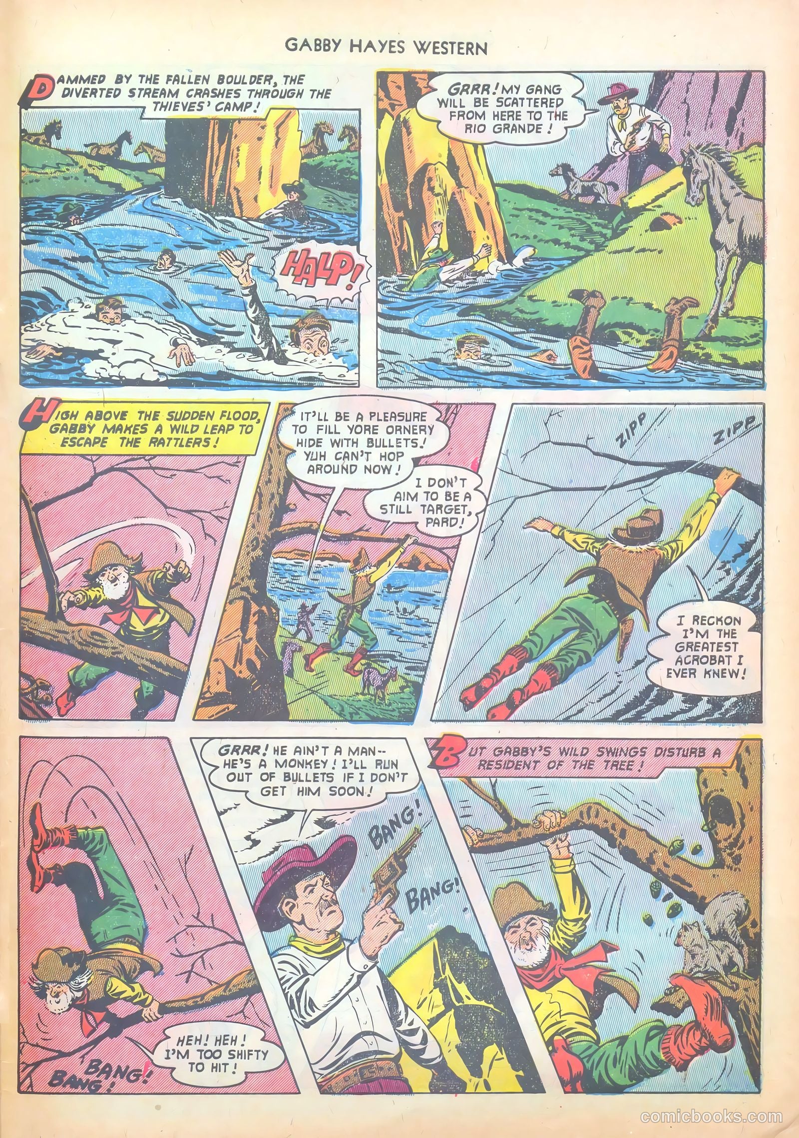 Gabby Hayes Western #41 (1952) — page 33 of 36
