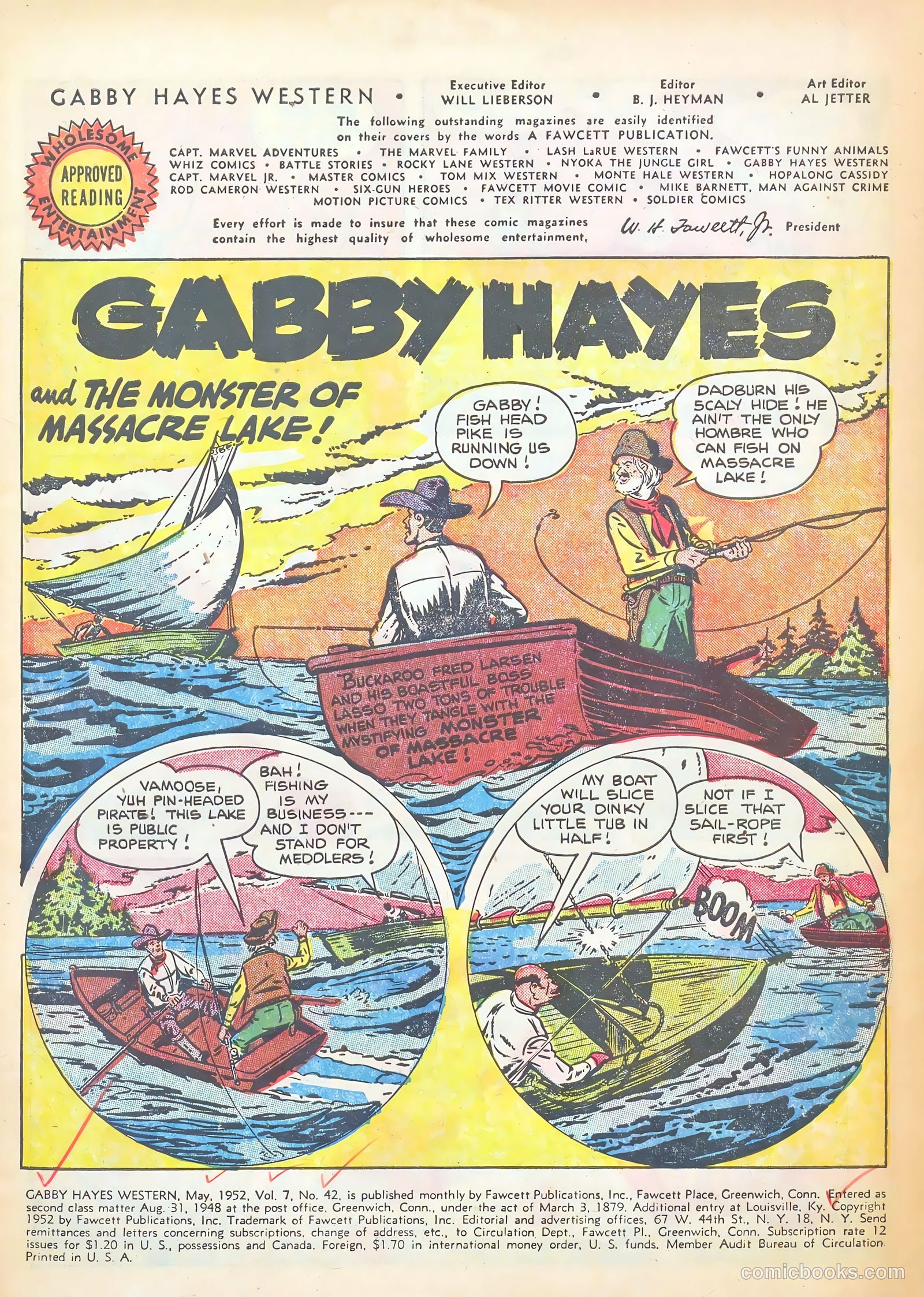 Gabby Hayes Western #42 (1952) — page 3 of 36