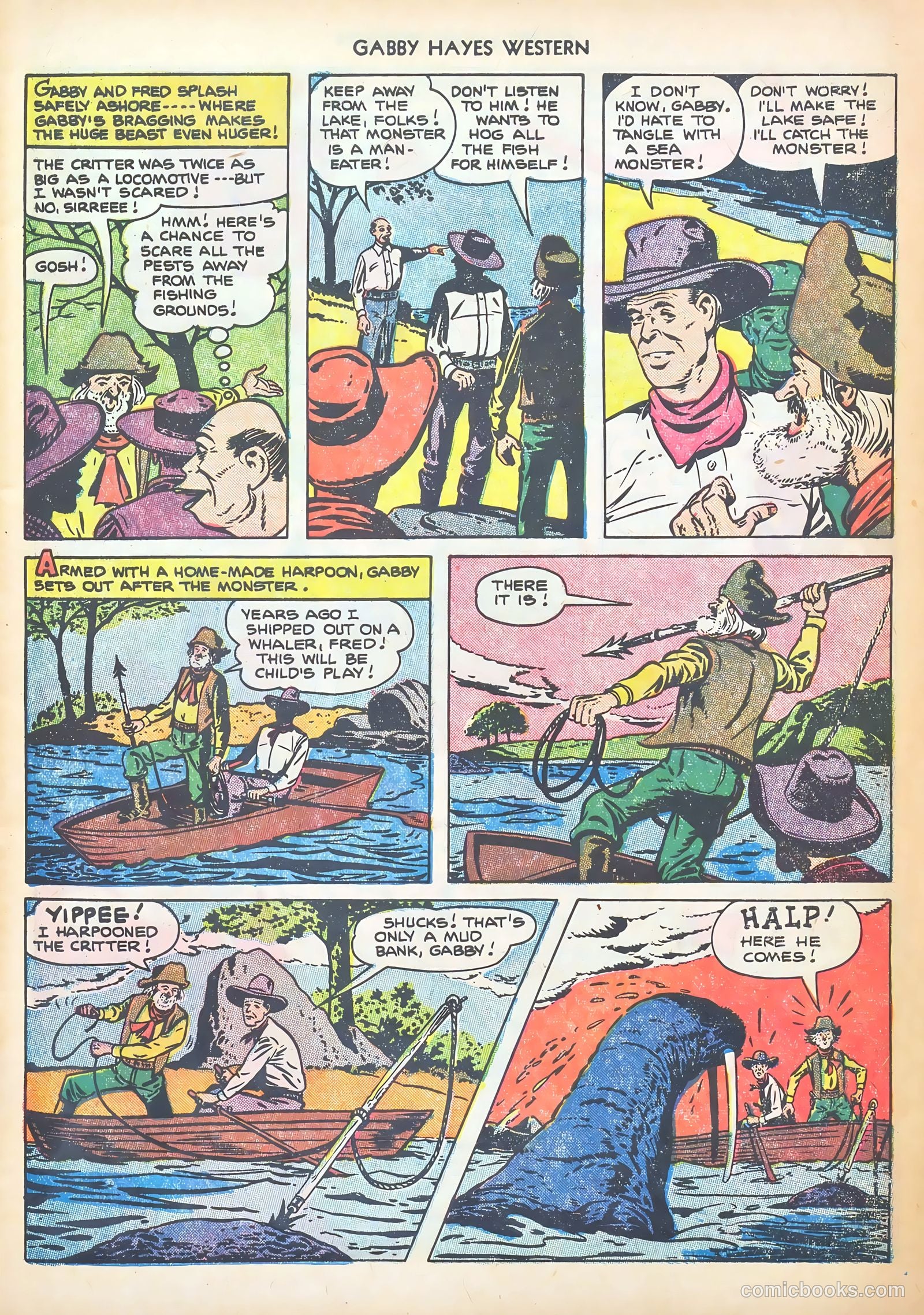 Gabby Hayes Western #42 (1952) — page 5 of 36