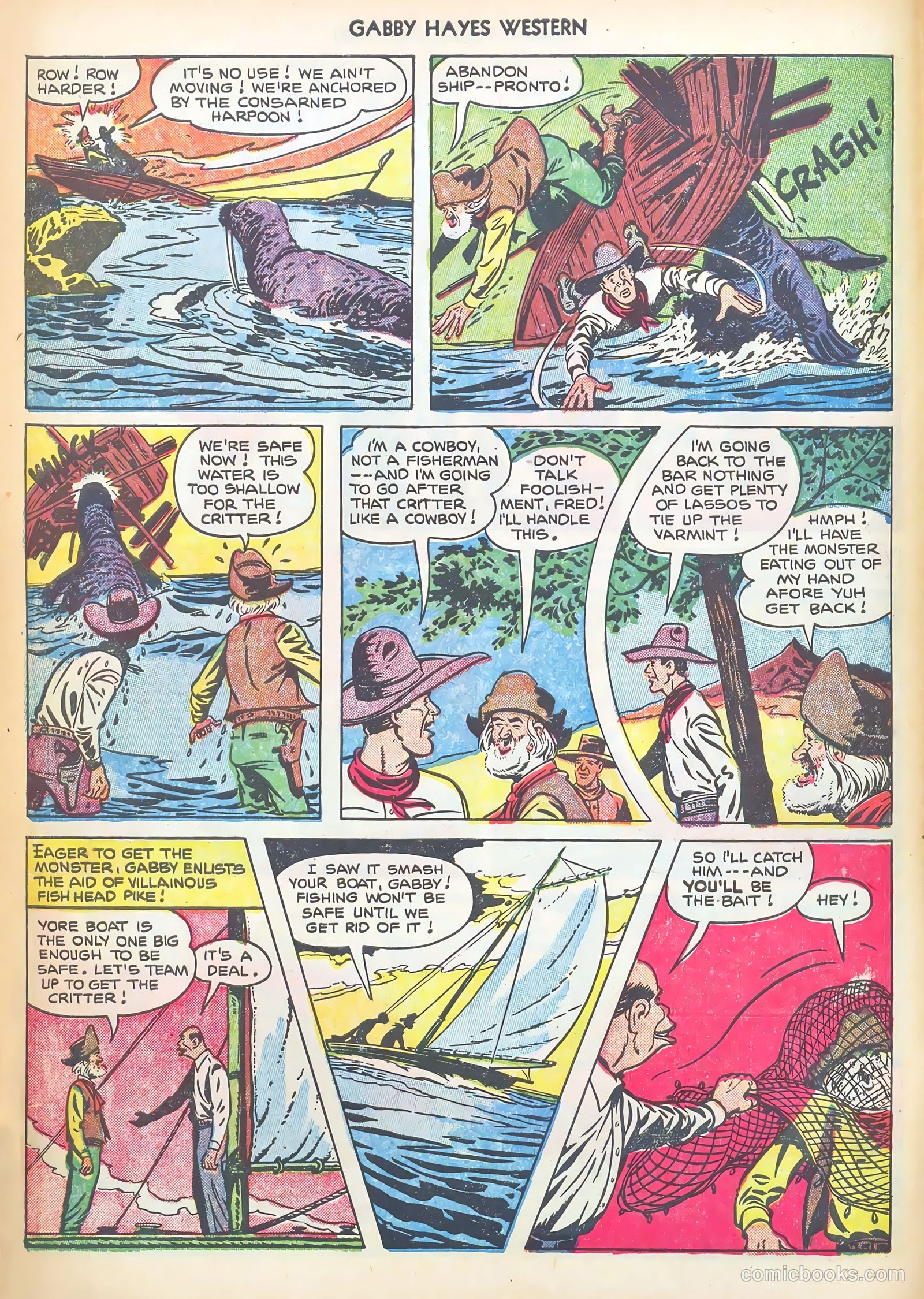 Gabby Hayes Western #42 (1952) — page 6 of 36