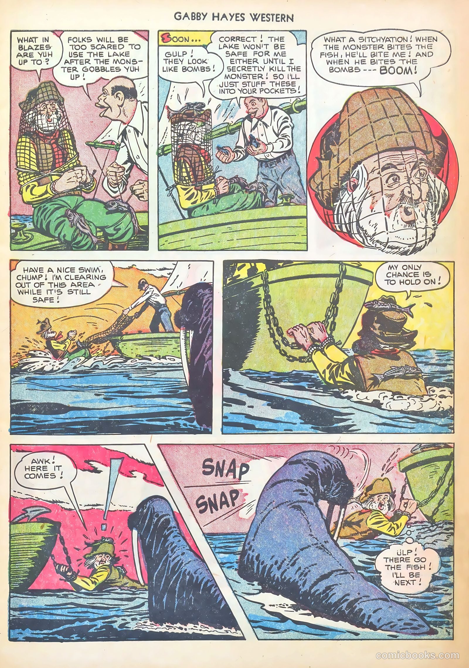 Gabby Hayes Western #42 (1952) — page 7 of 36