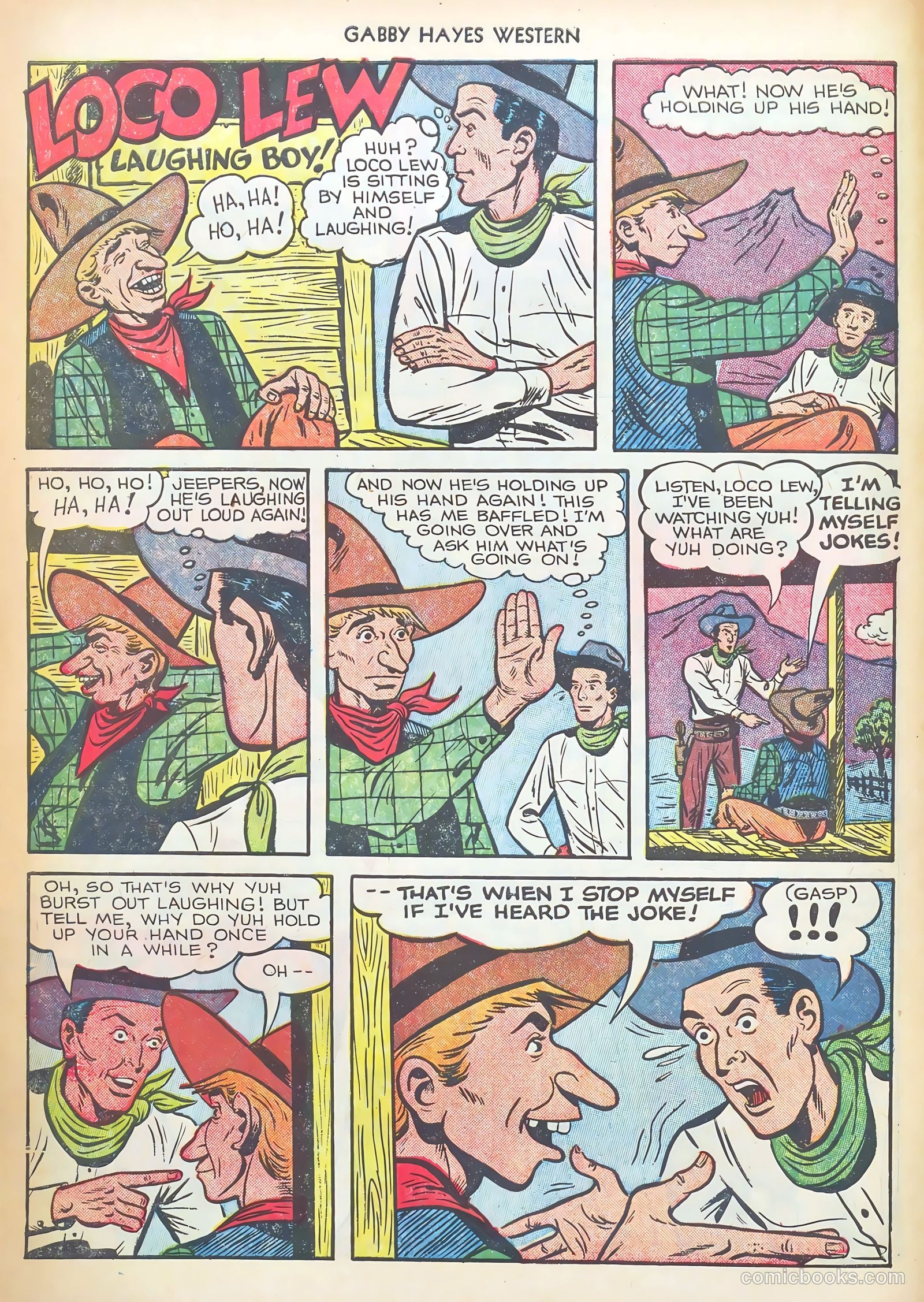 Gabby Hayes Western #42 (1952) — page 10 of 36