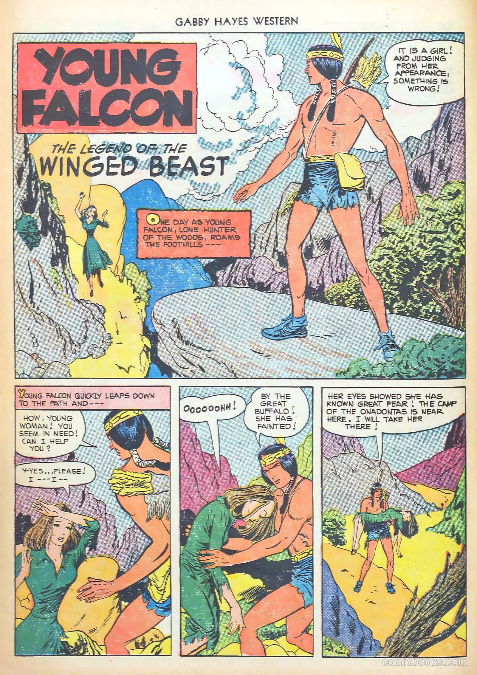 Gabby Hayes Western #42 (1952) — page 12 of 36