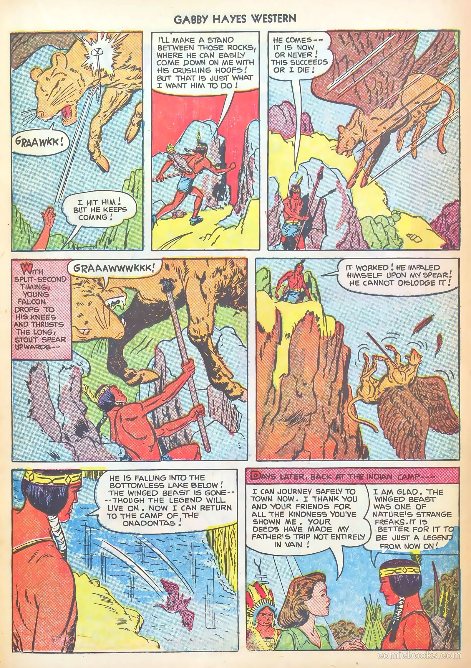 Gabby Hayes Western #42 (1952) — page 15 of 36