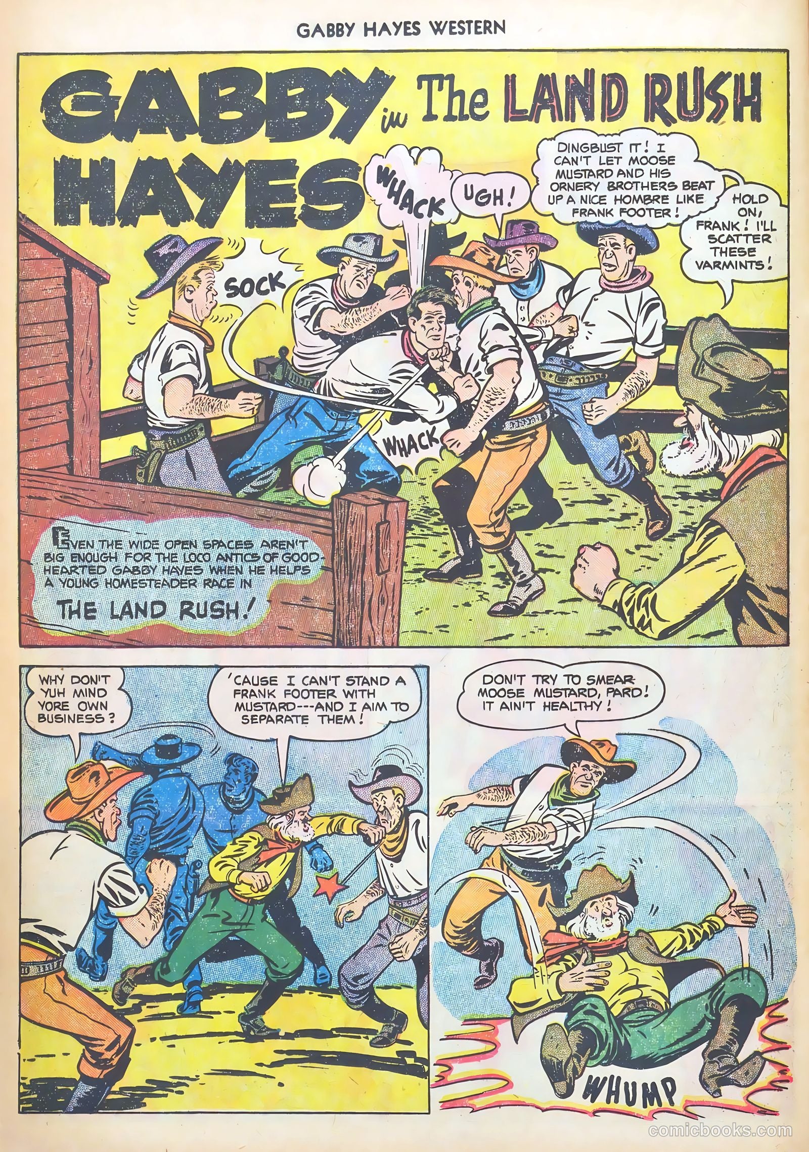 Gabby Hayes Western #42 (1952) — page 16 of 36