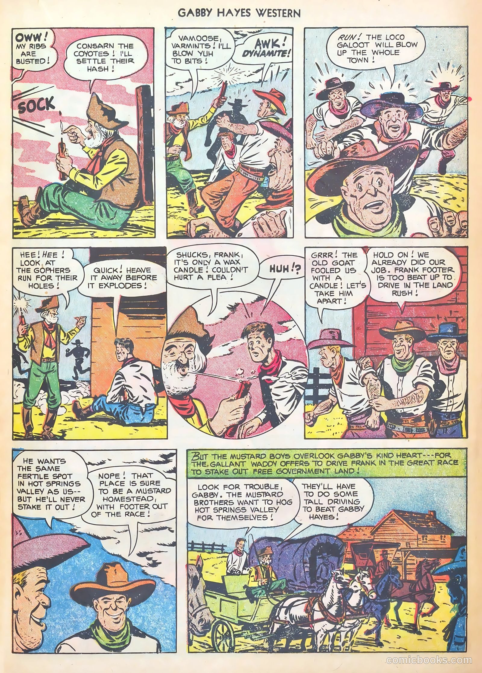 Gabby Hayes Western #42 (1952) — page 17 of 36