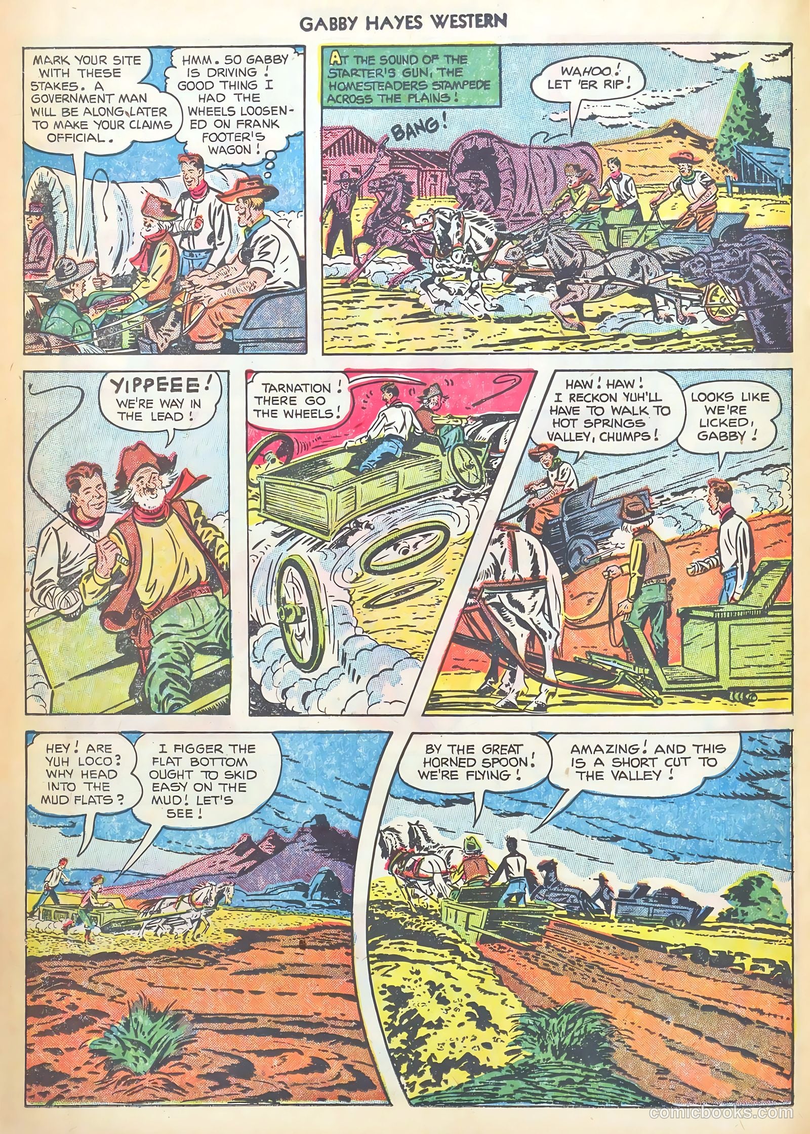 Gabby Hayes Western #42 (1952) — page 18 of 36