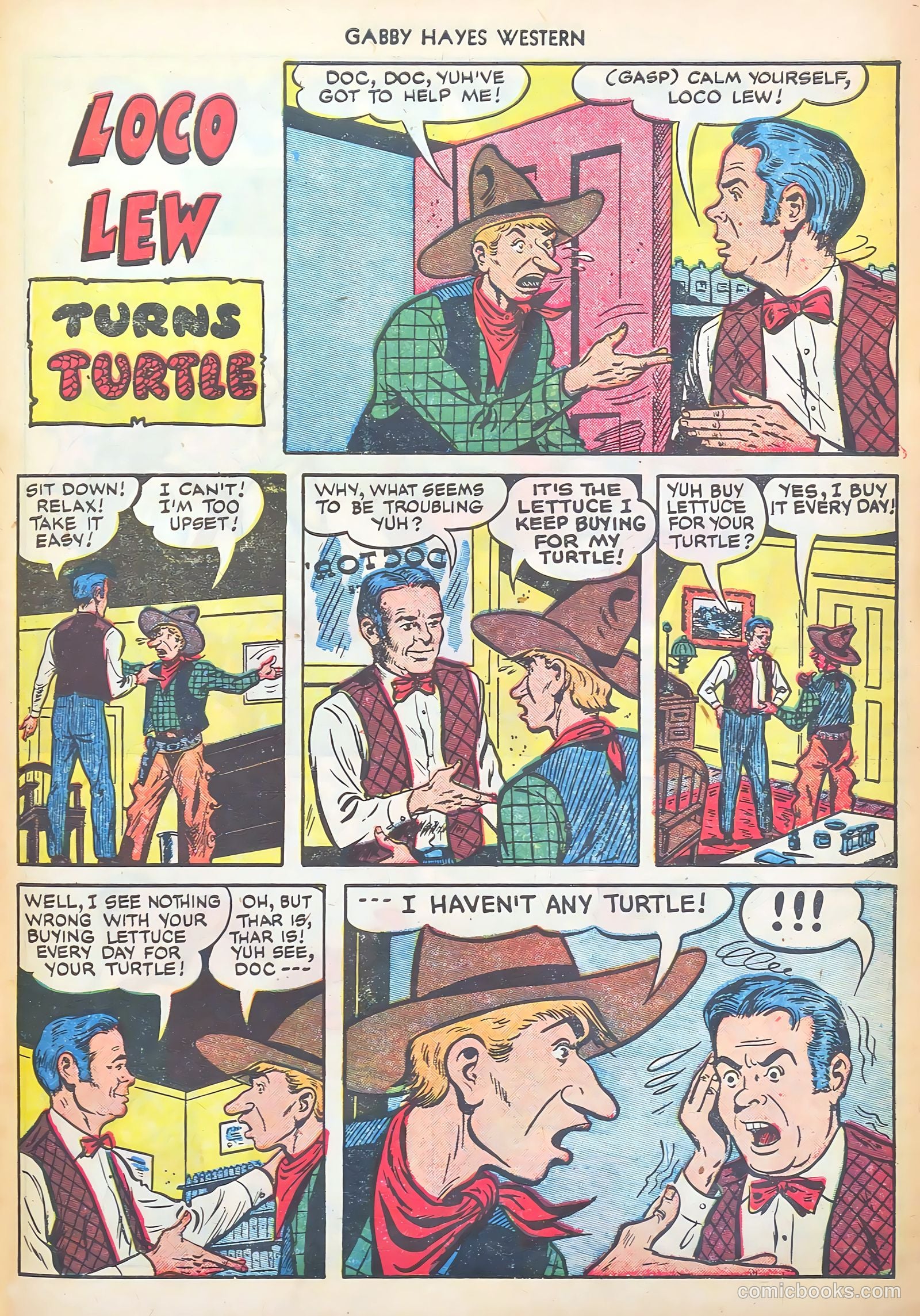 Gabby Hayes Western #42 (1952) — page 27 of 36