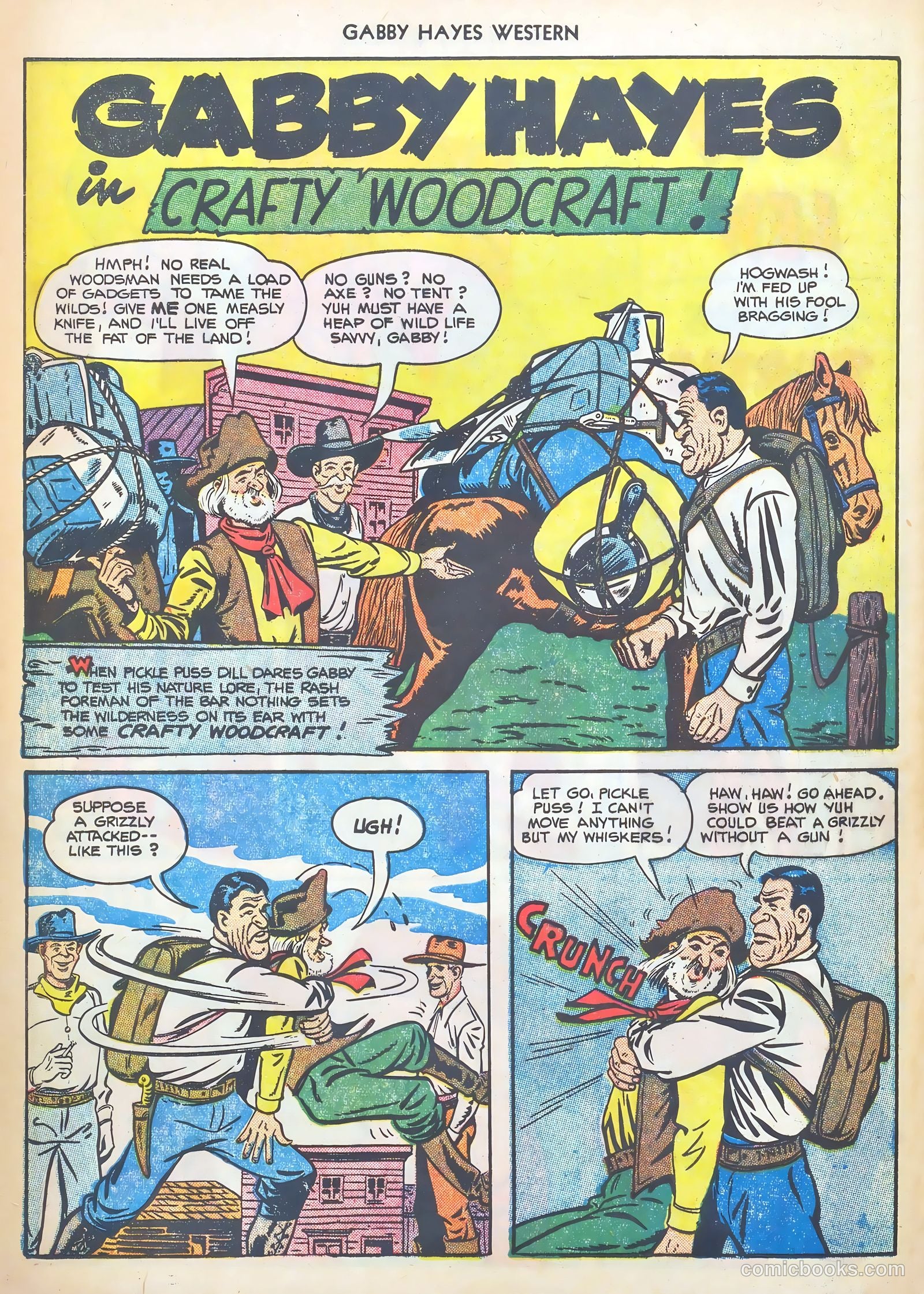 Gabby Hayes Western #42 (1952) — page 28 of 36