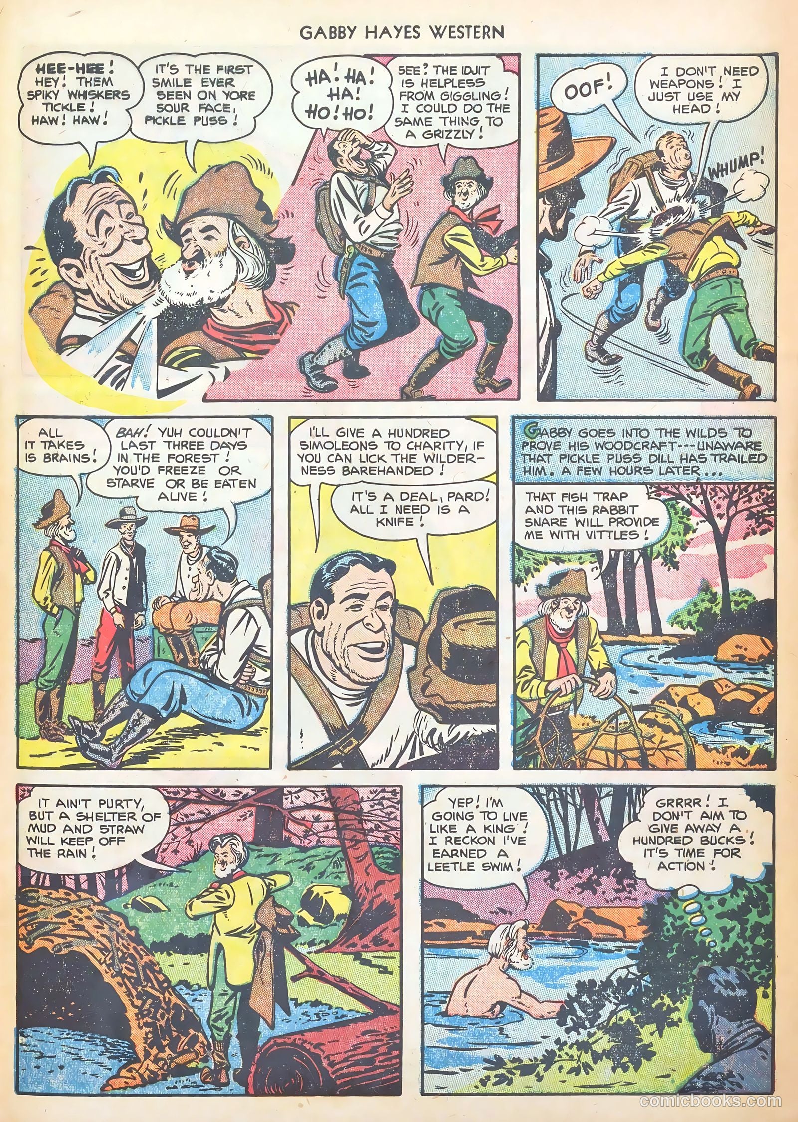 Gabby Hayes Western #42 (1952) — page 29 of 36