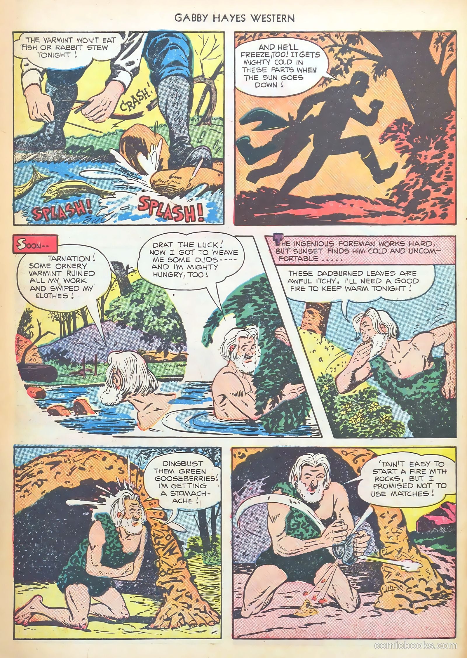 Gabby Hayes Western #42 (1952) — page 30 of 36