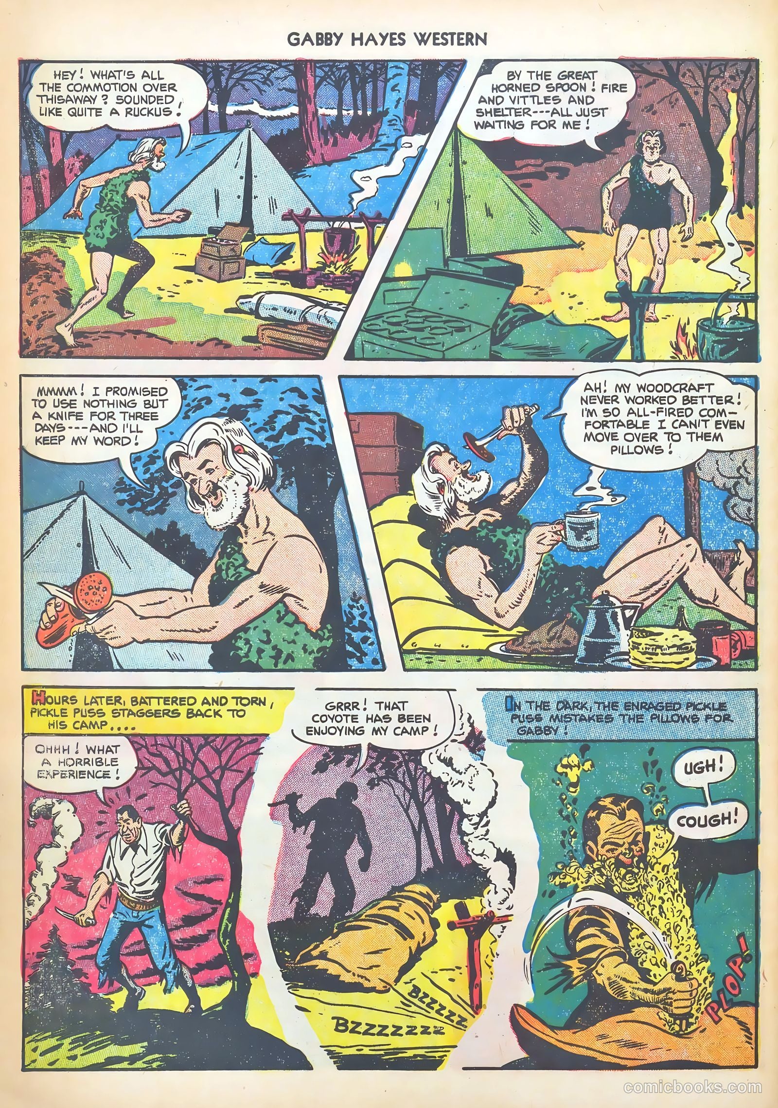 Gabby Hayes Western #42 (1952) — page 32 of 36