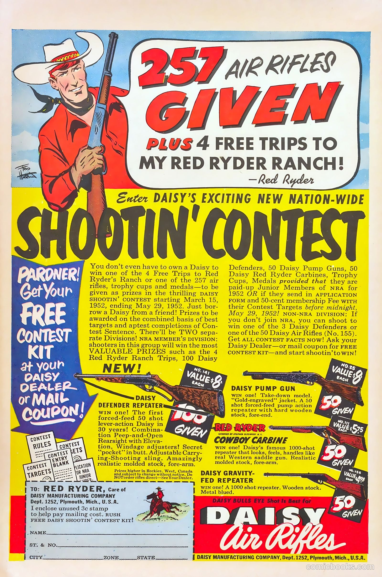 Gabby Hayes Western #42 (1952) — page 36 of 36