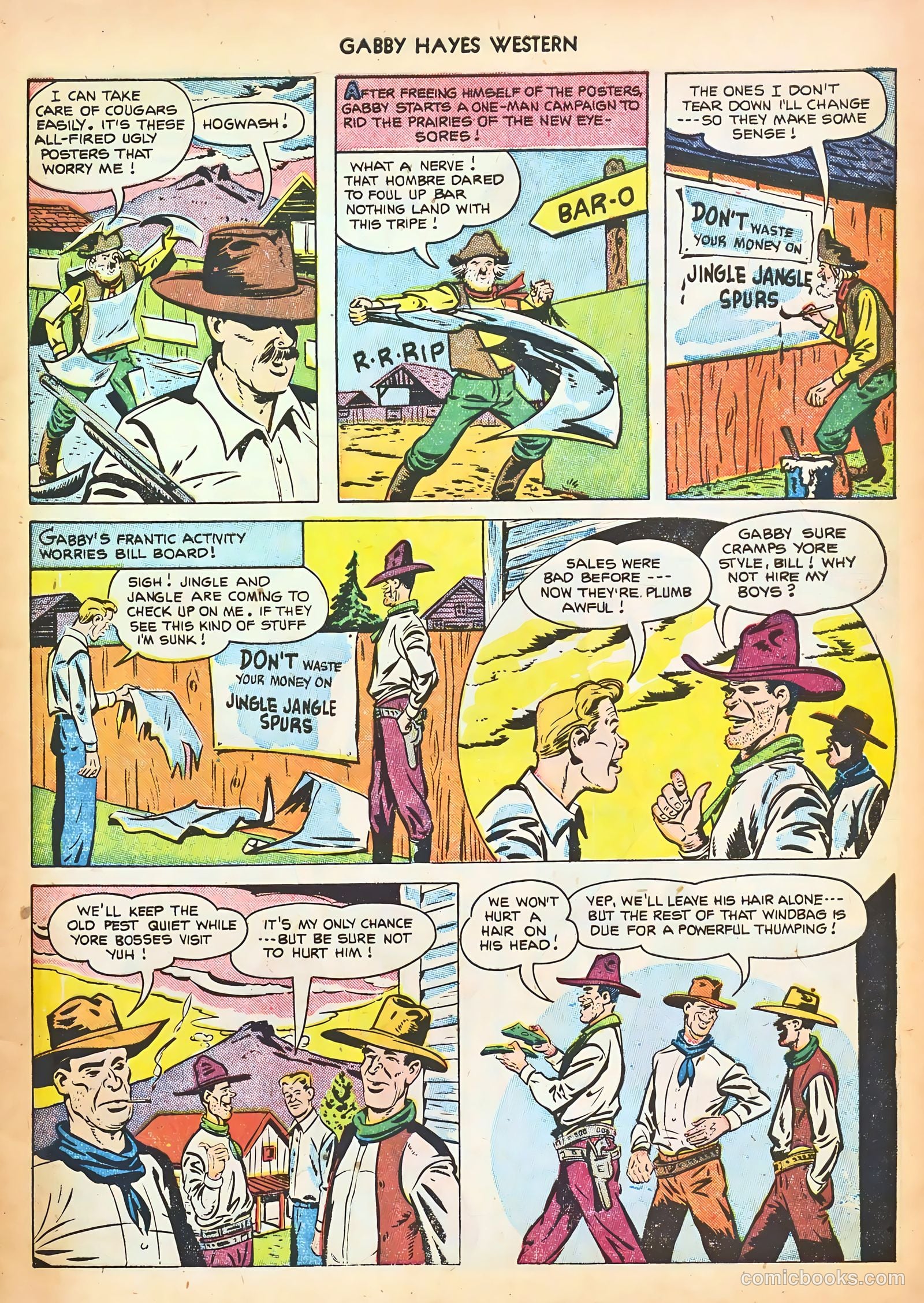 Gabby Hayes Western #43 (1952) — page 5 of 36
