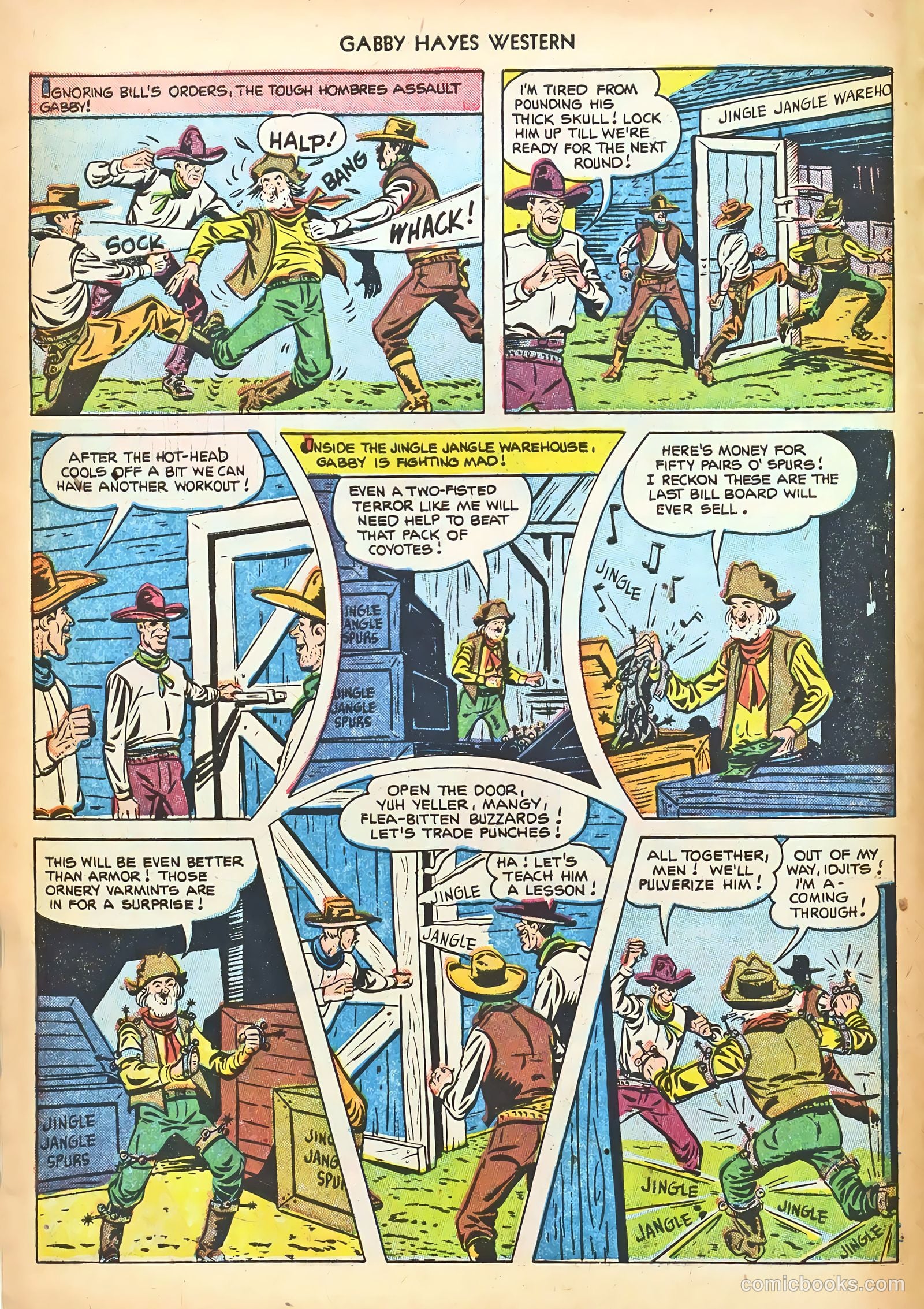 Gabby Hayes Western #43 (1952) — page 6 of 36