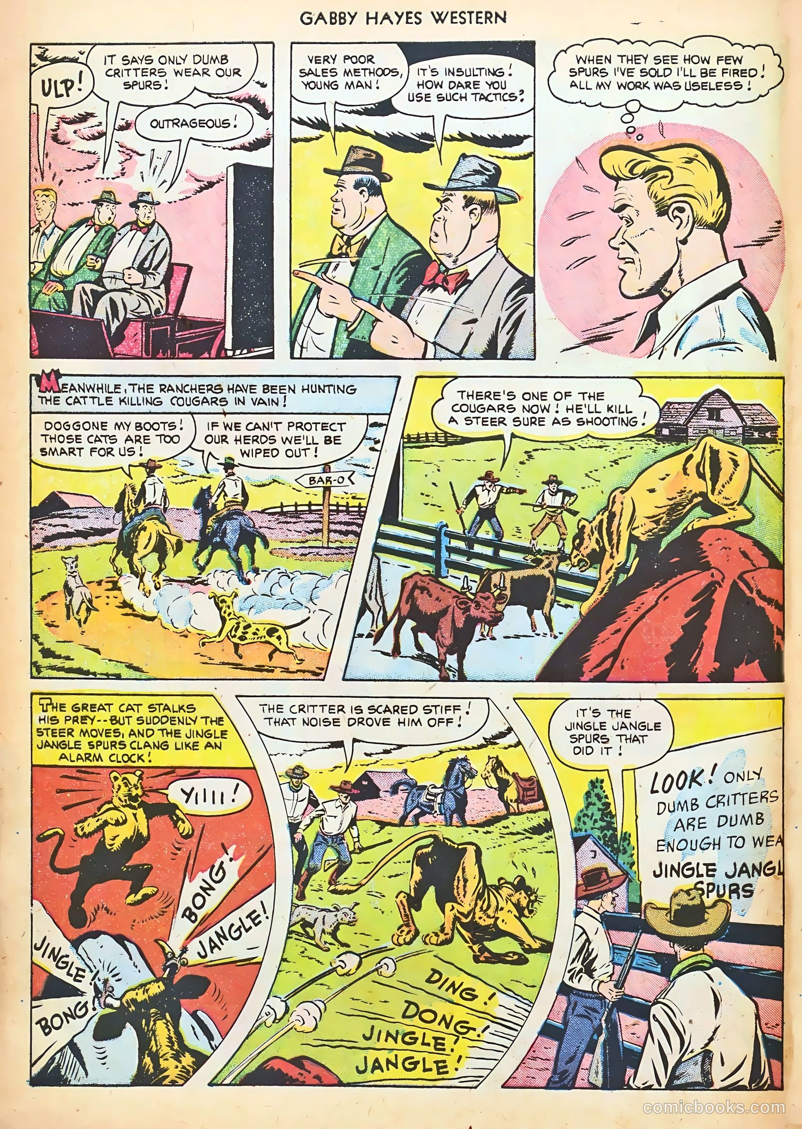 Gabby Hayes Western #43 (1952) — page 8 of 36