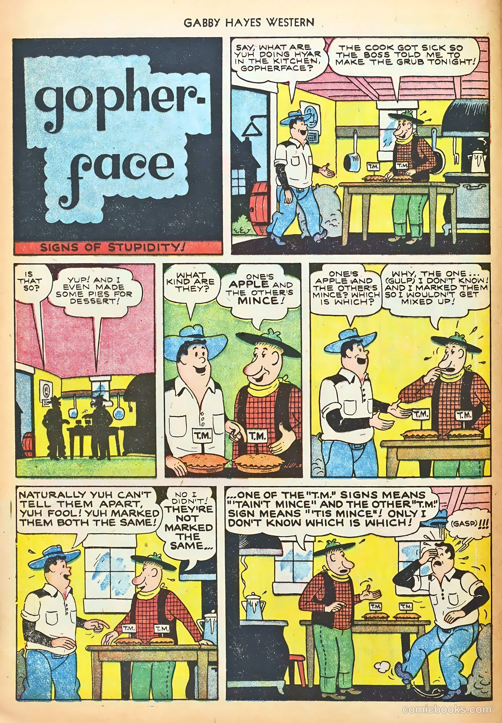 Gabby Hayes Western #43 (1952) — page 12 of 36