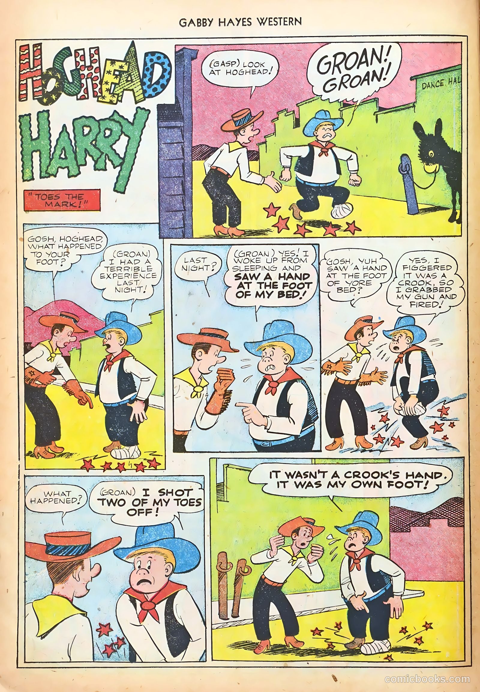 Gabby Hayes Western #43 (1952) — page 16 of 36