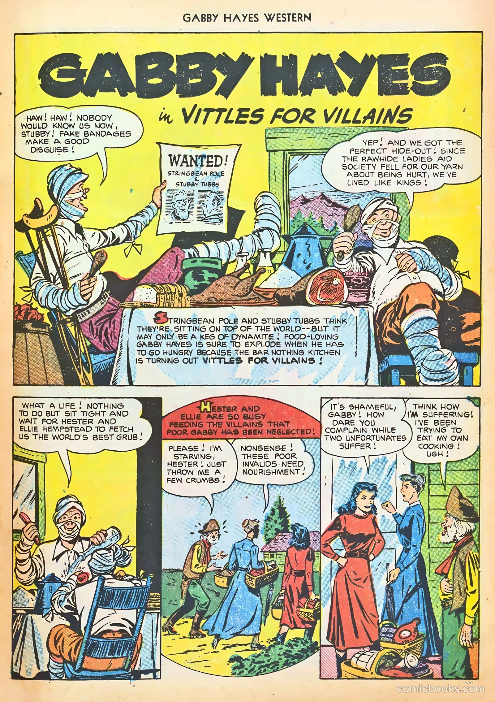 Gabby Hayes Western #43 (1952) — page 17 of 36