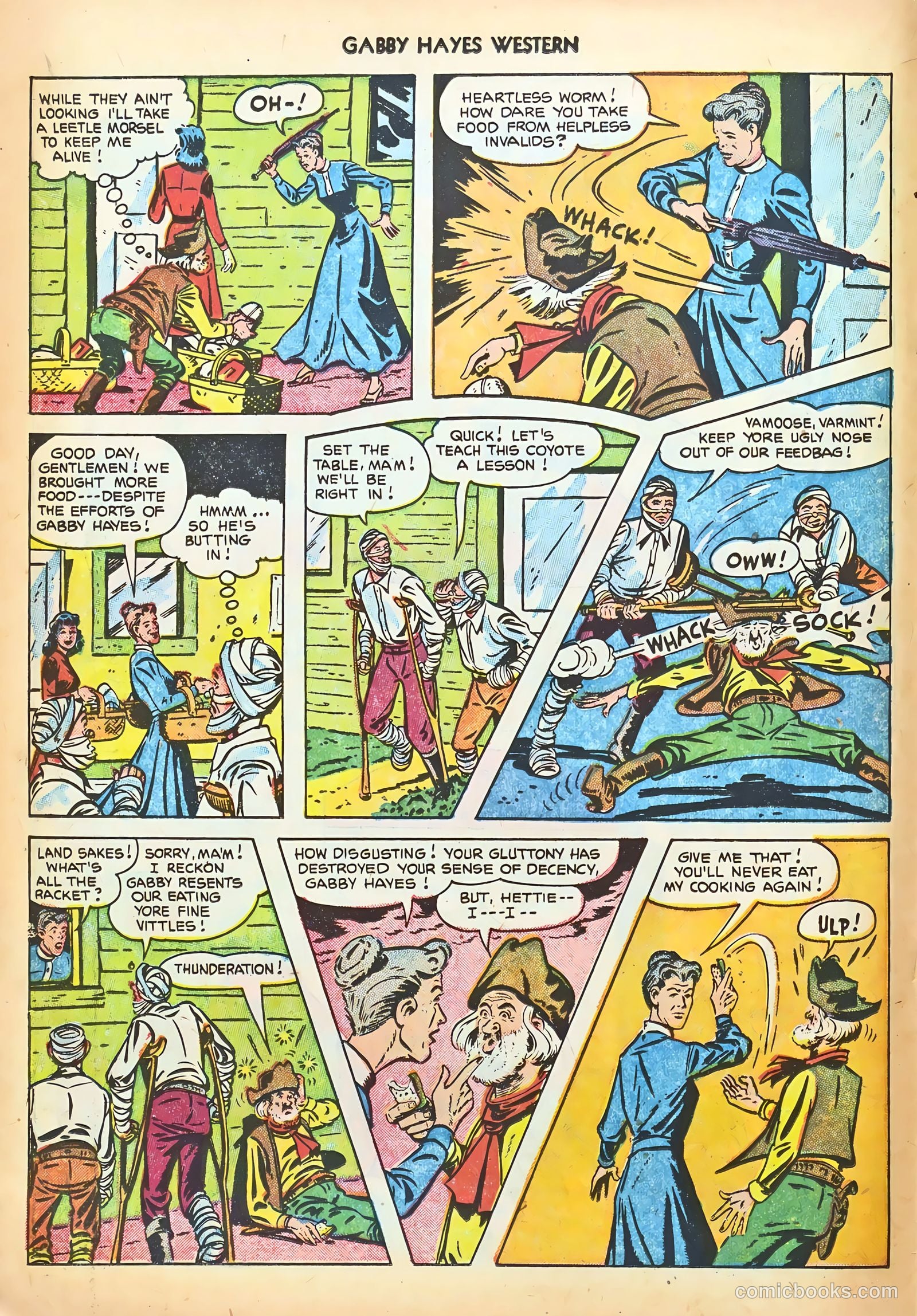 Gabby Hayes Western #43 (1952) — page 18 of 36