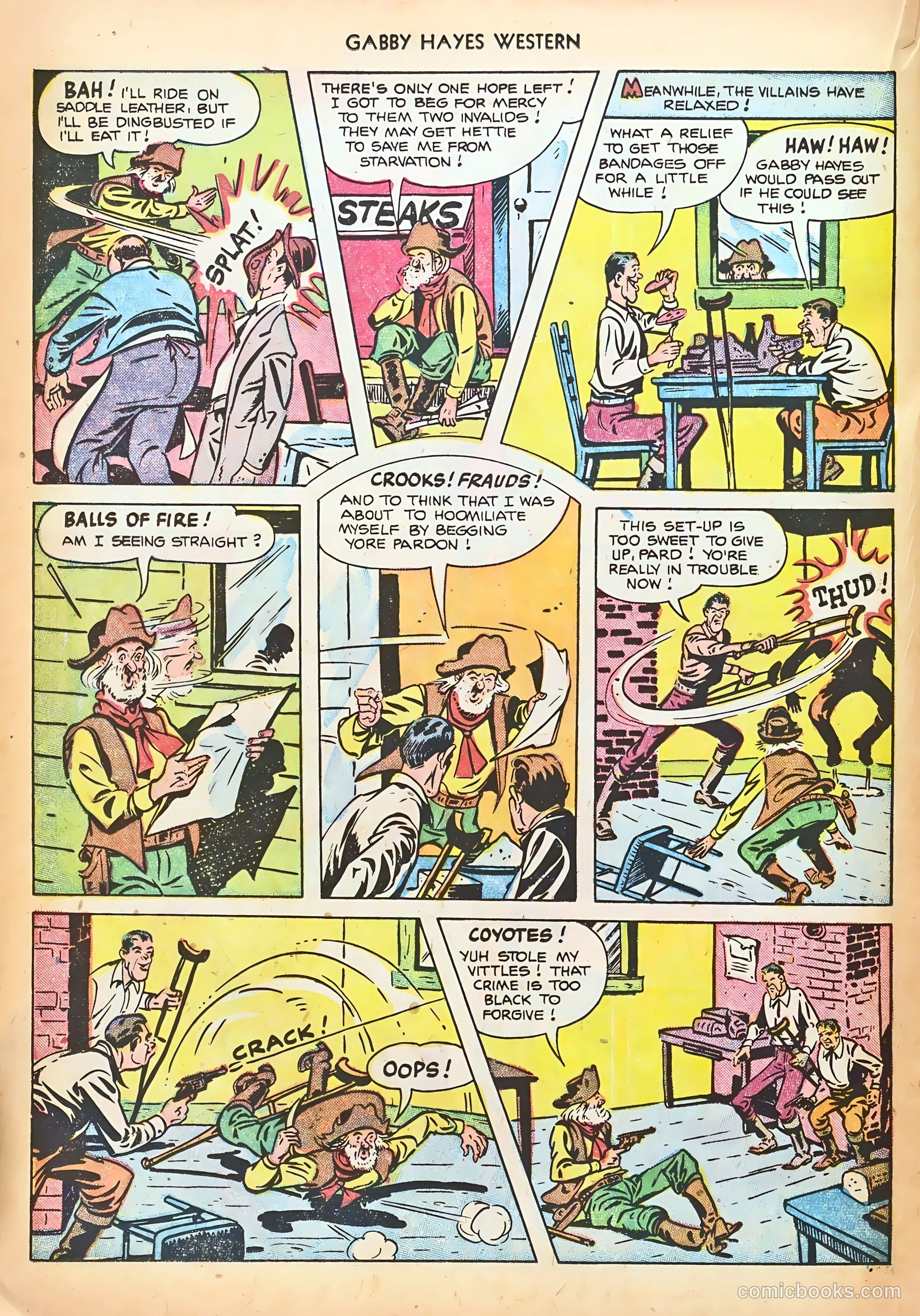 Gabby Hayes Western #43 (1952) — page 20 of 36