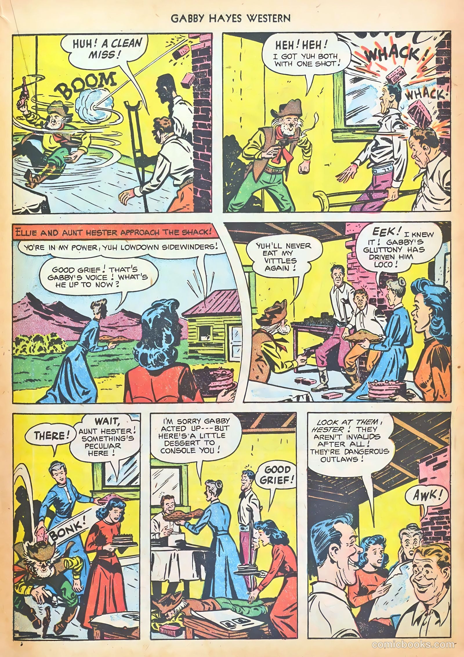 Gabby Hayes Western #43 (1952) — page 21 of 36