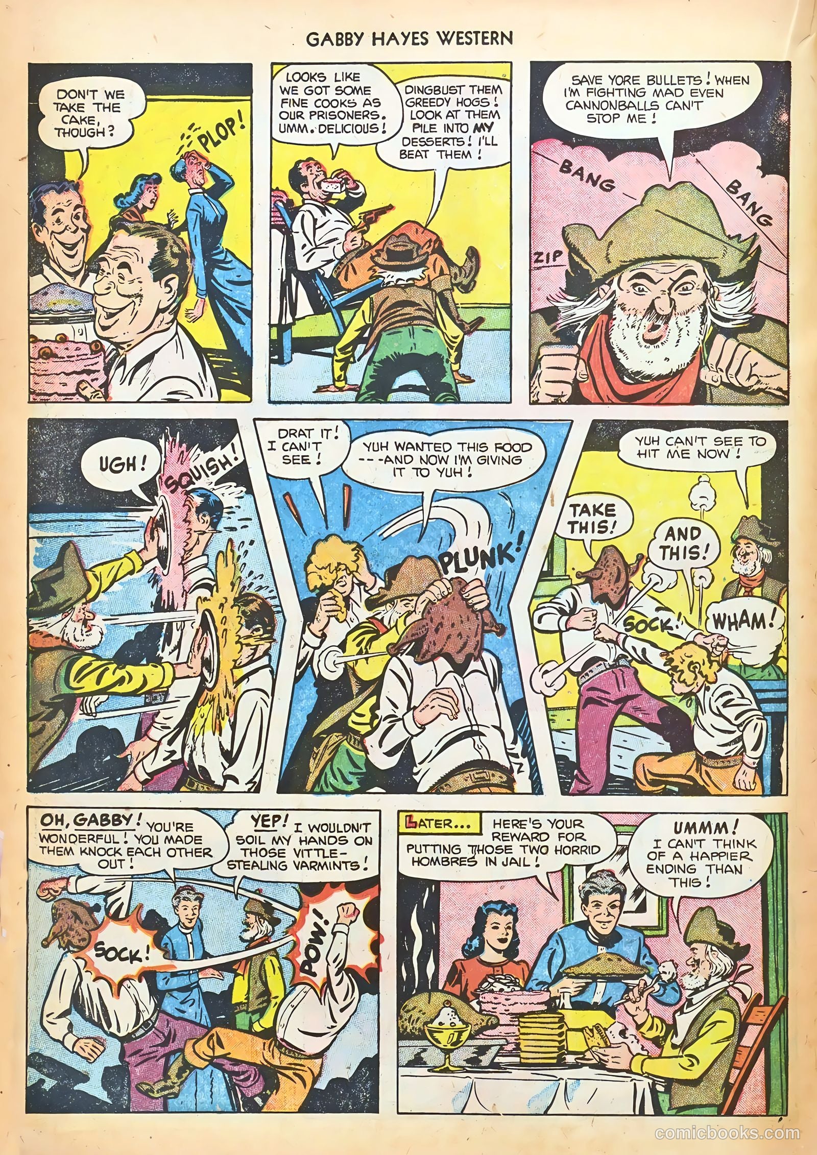 Gabby Hayes Western #43 (1952) — page 22 of 36