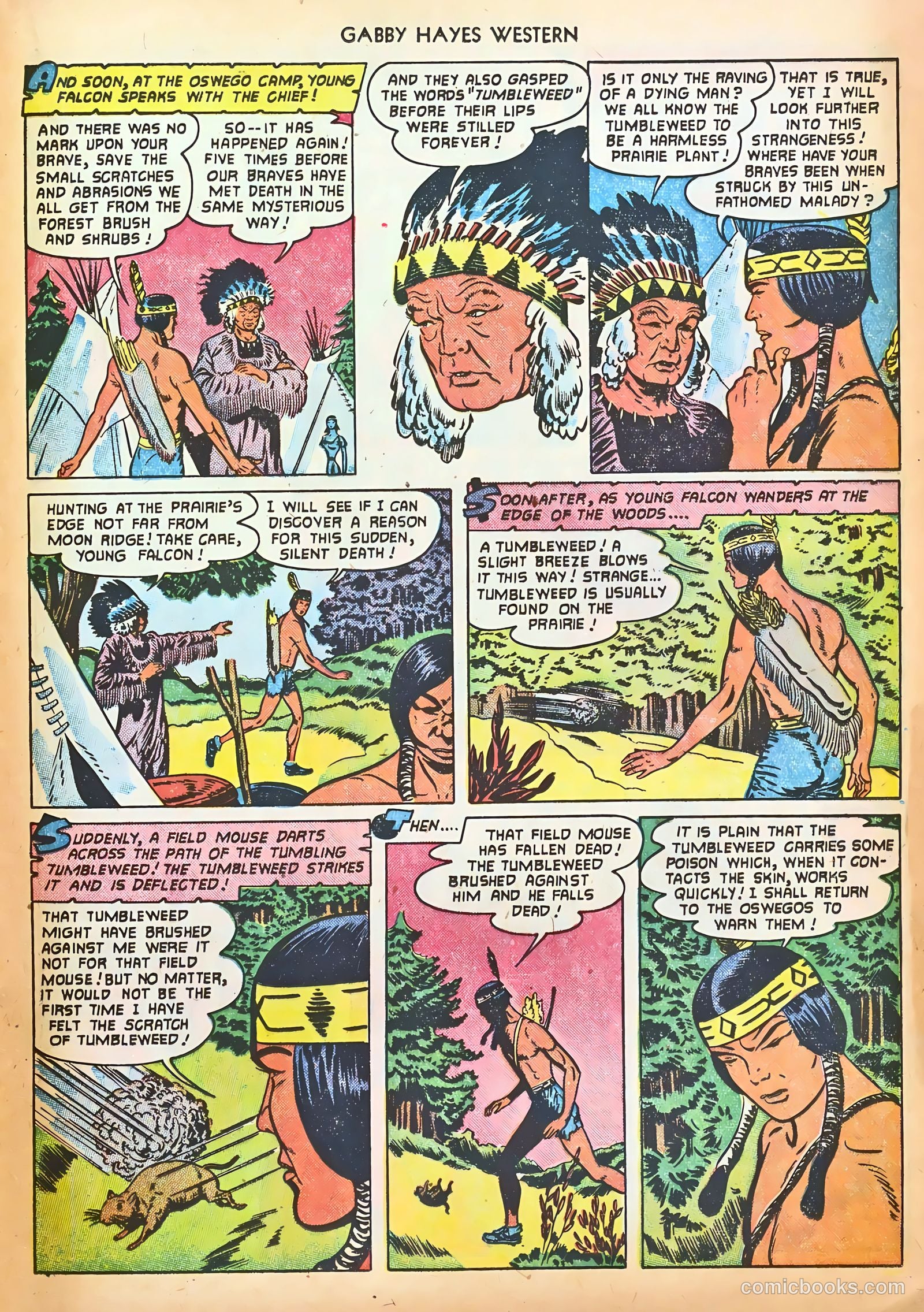 Gabby Hayes Western #43 (1952) — page 25 of 36