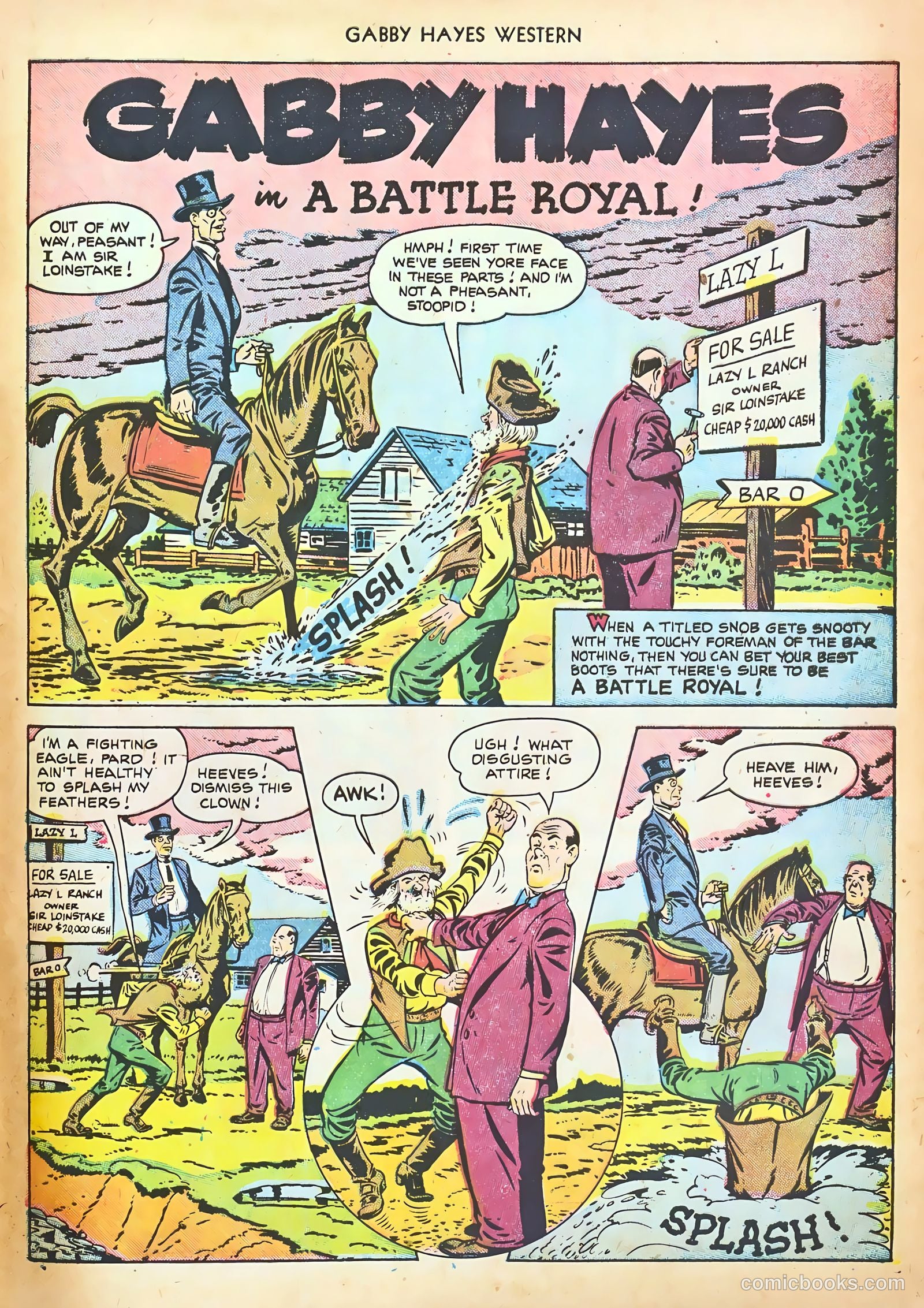 Gabby Hayes Western #43 (1952) — page 29 of 36