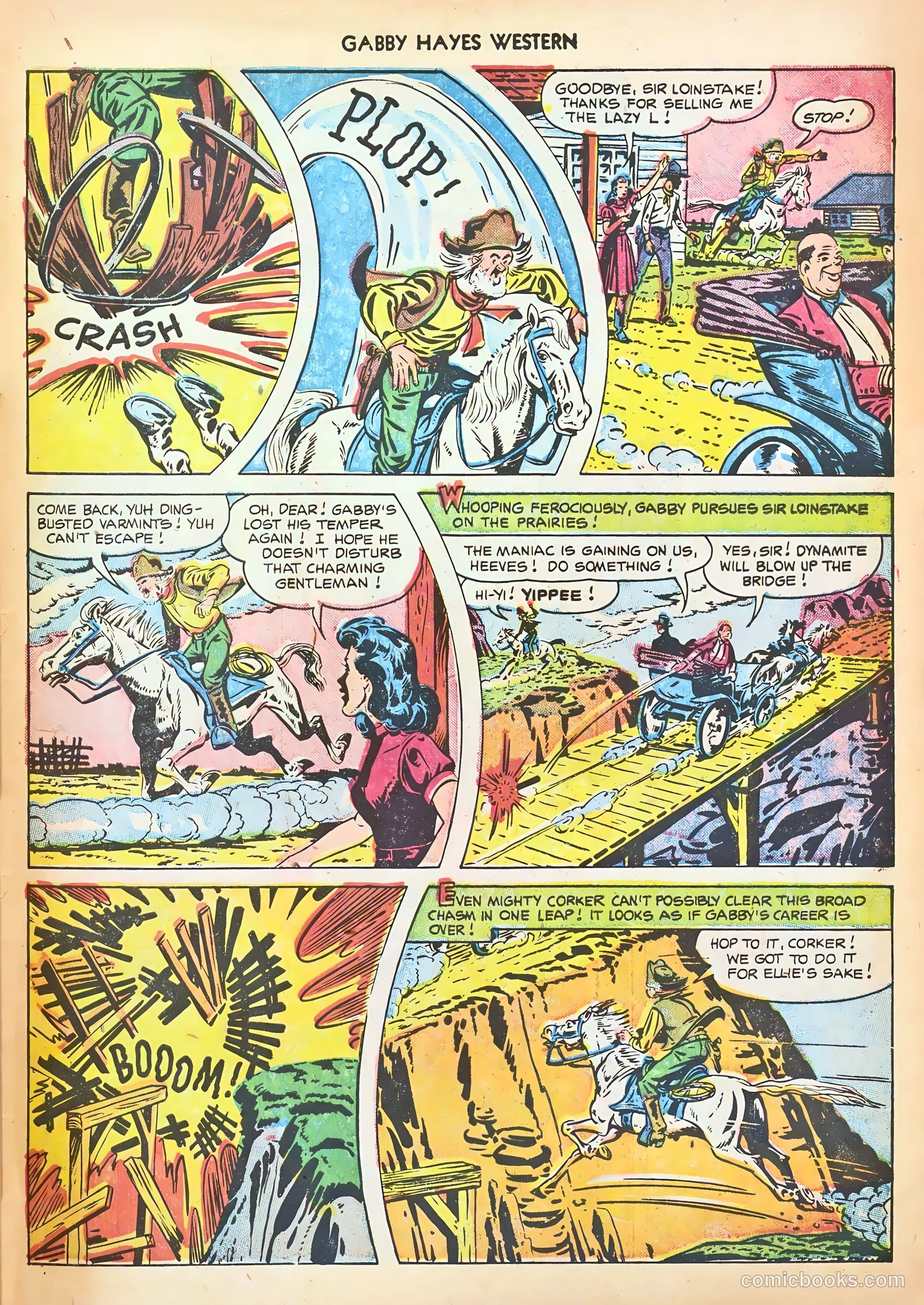 Gabby Hayes Western #43 (1952) — page 31 of 36