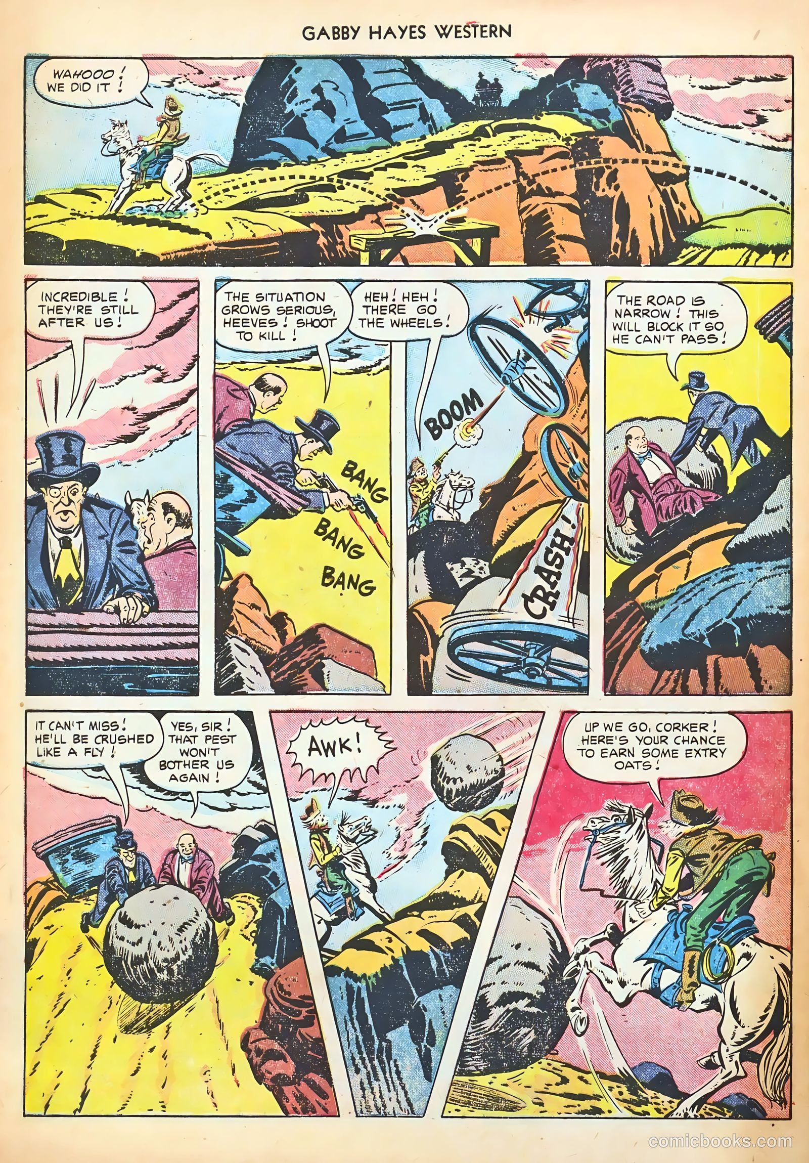 Gabby Hayes Western #43 (1952) — page 32 of 36
