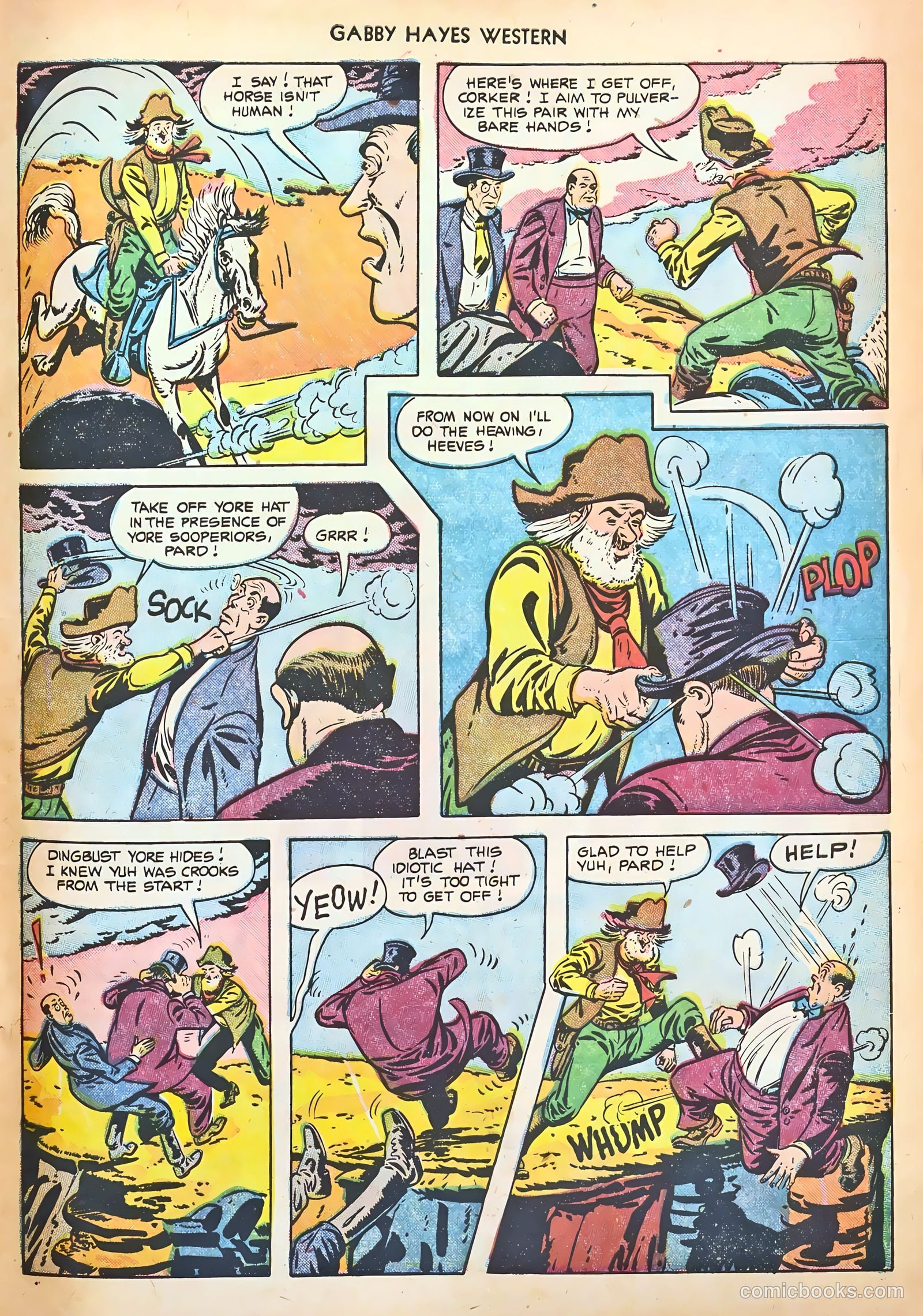 Gabby Hayes Western #43 (1952) — page 33 of 36