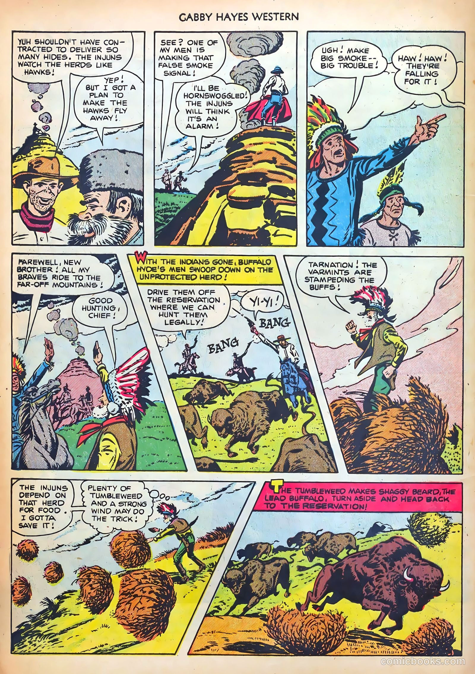 Gabby Hayes Western #44 (1952) — page 4 of 36