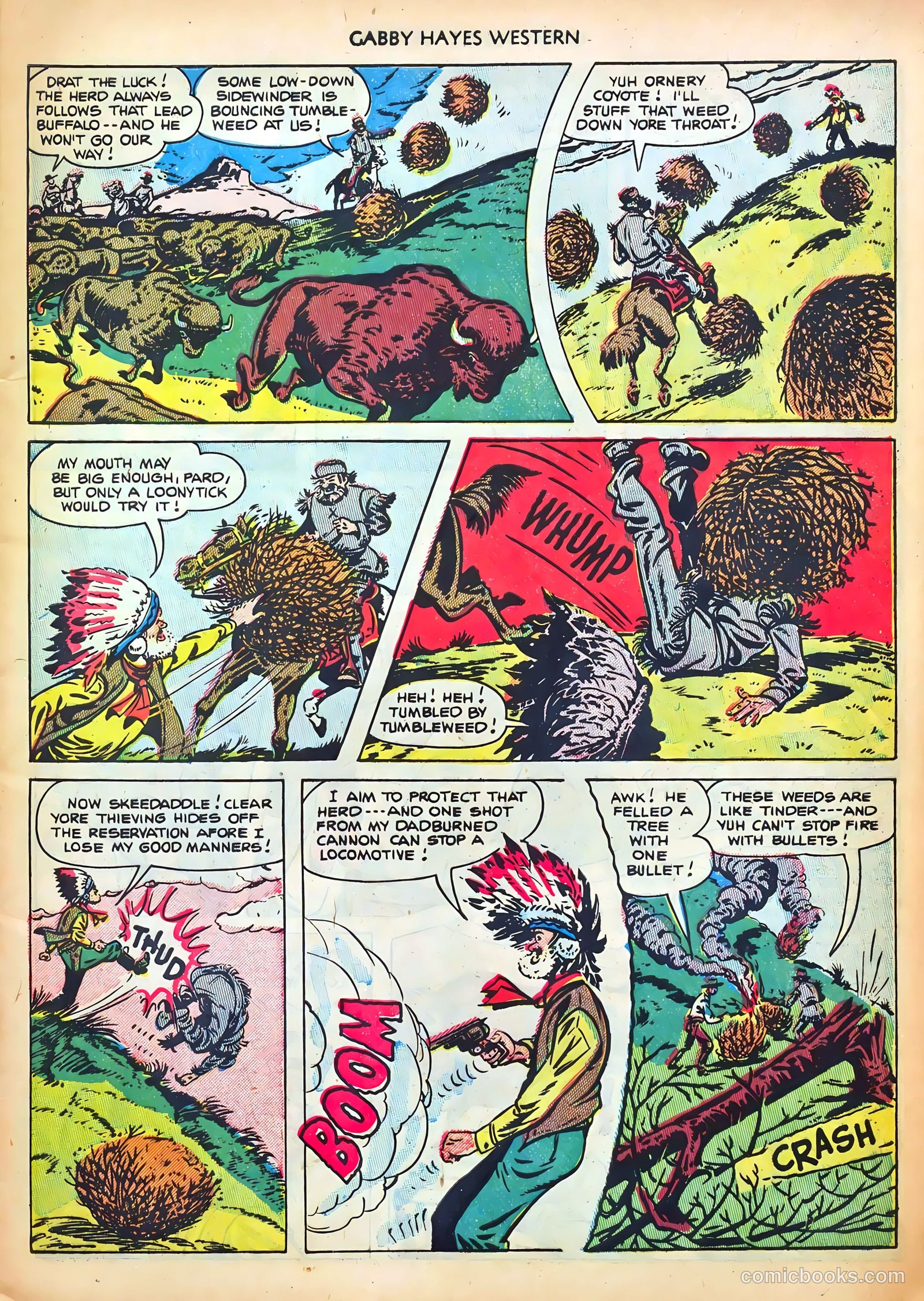 Gabby Hayes Western #44 (1952) — page 5 of 36