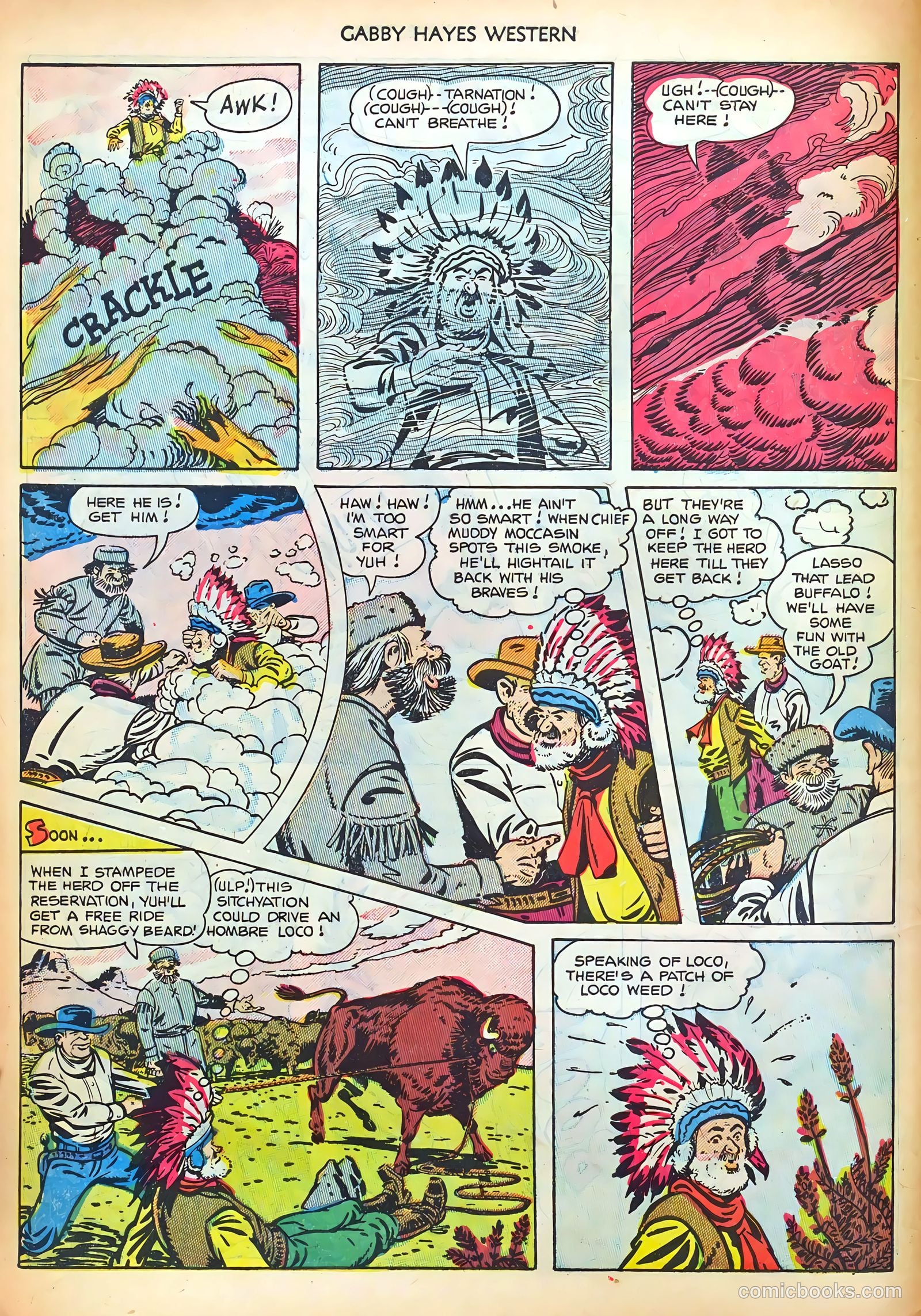 Gabby Hayes Western #44 (1952) — page 6 of 36