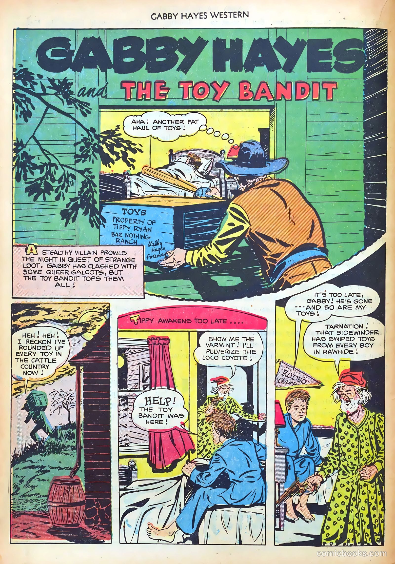 Gabby Hayes Western #44 (1952) — page 14 of 36