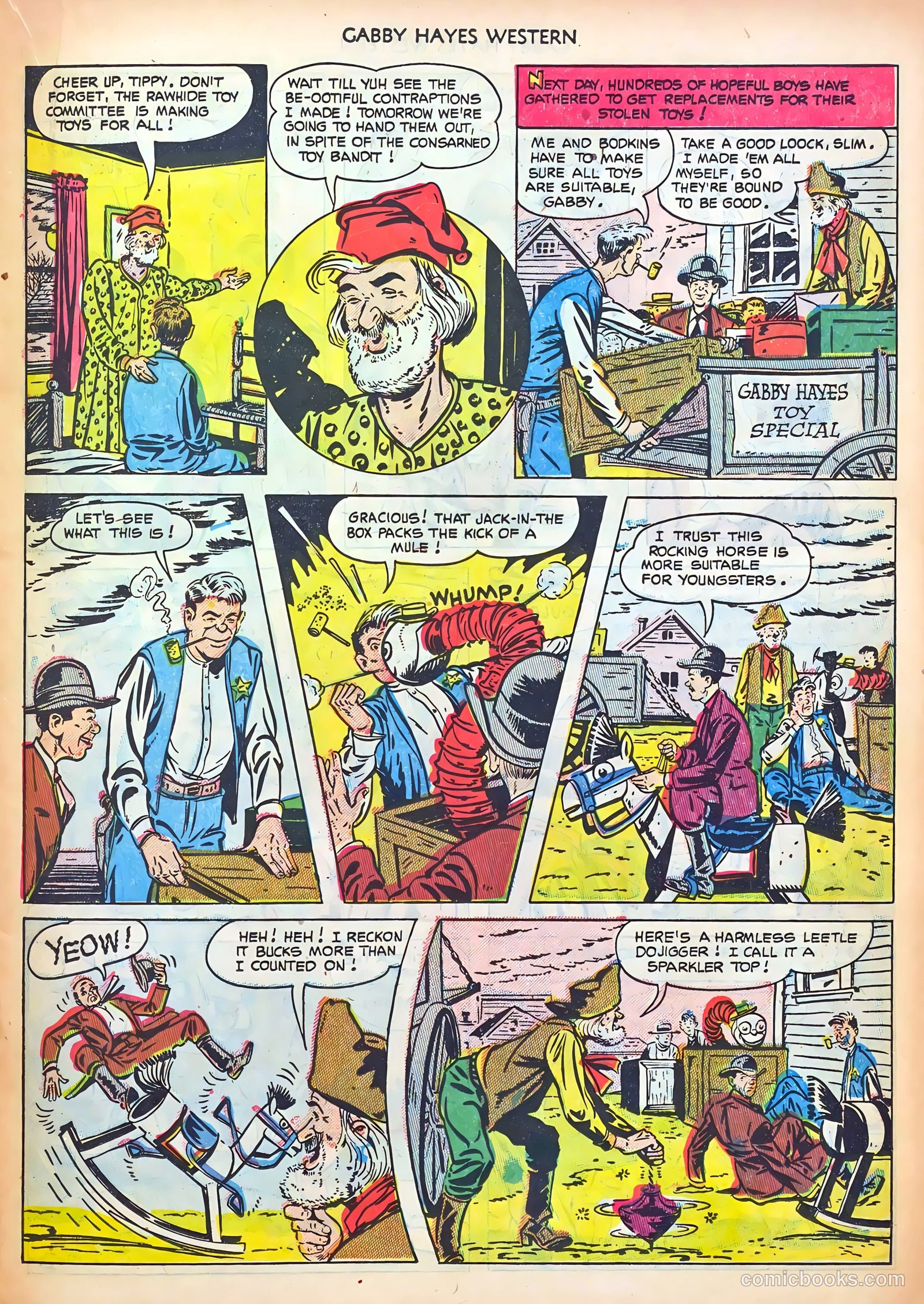 Gabby Hayes Western #44 (1952) — page 15 of 36