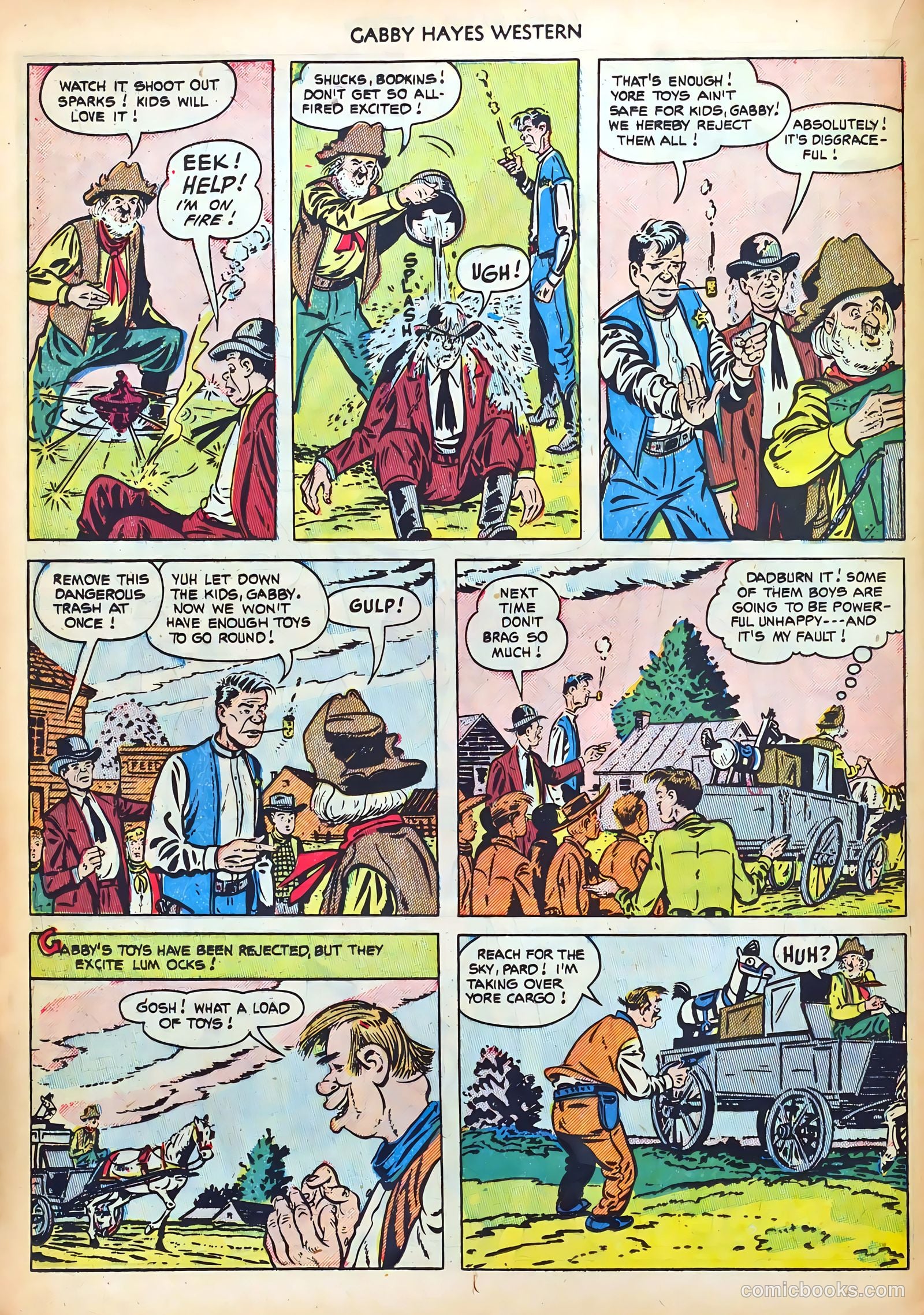 Gabby Hayes Western #44 (1952) — page 16 of 36