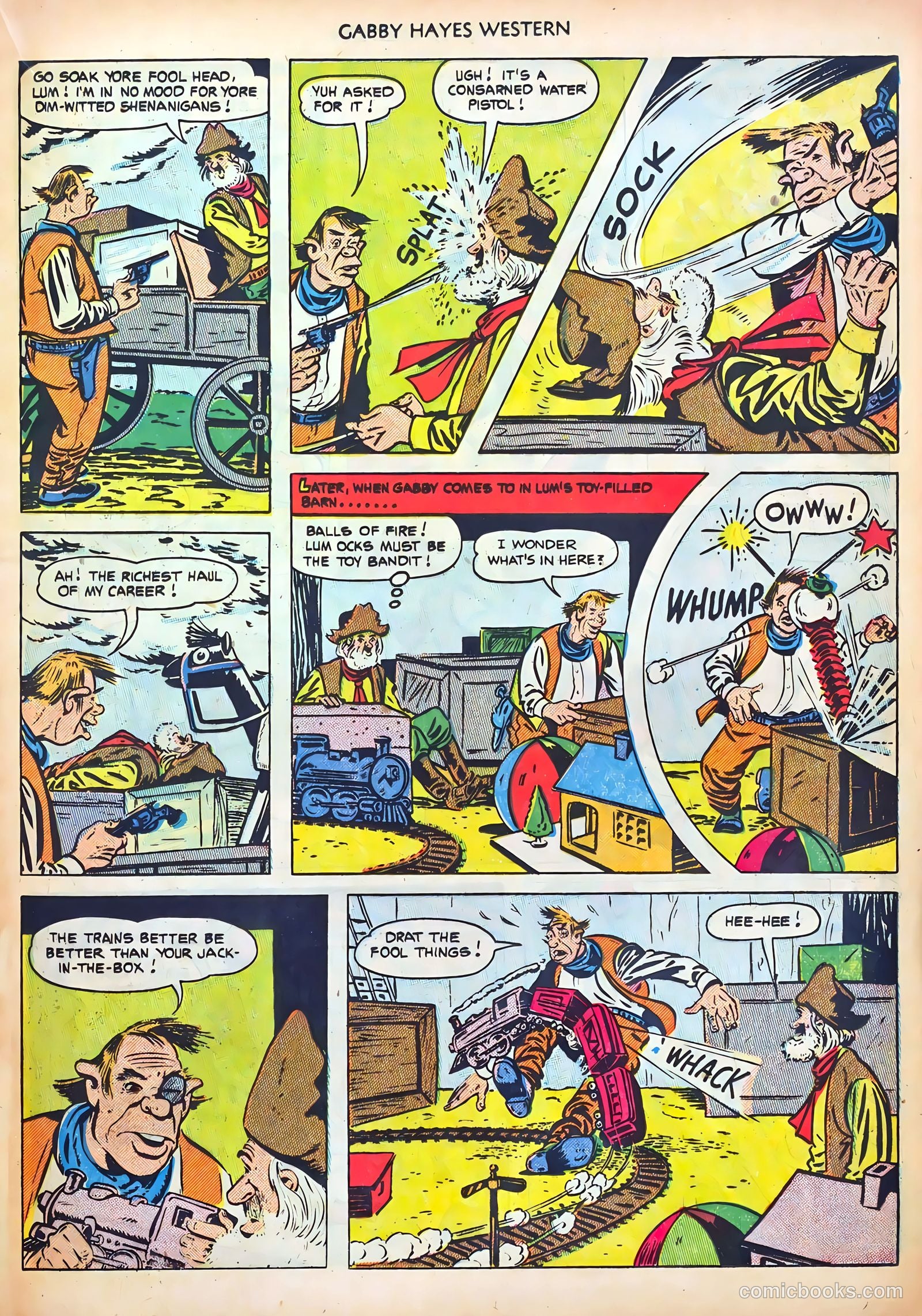 Gabby Hayes Western #44 (1952) — page 17 of 36