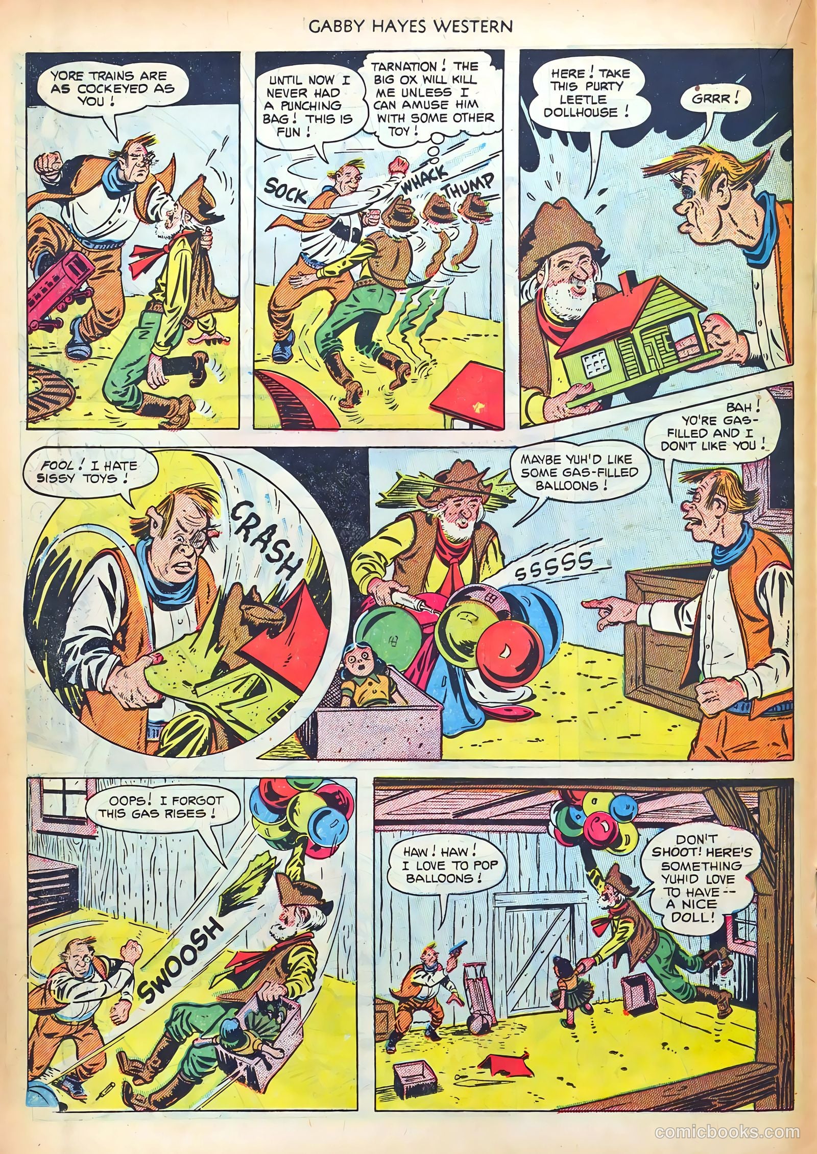 Gabby Hayes Western #44 (1952) — page 18 of 36