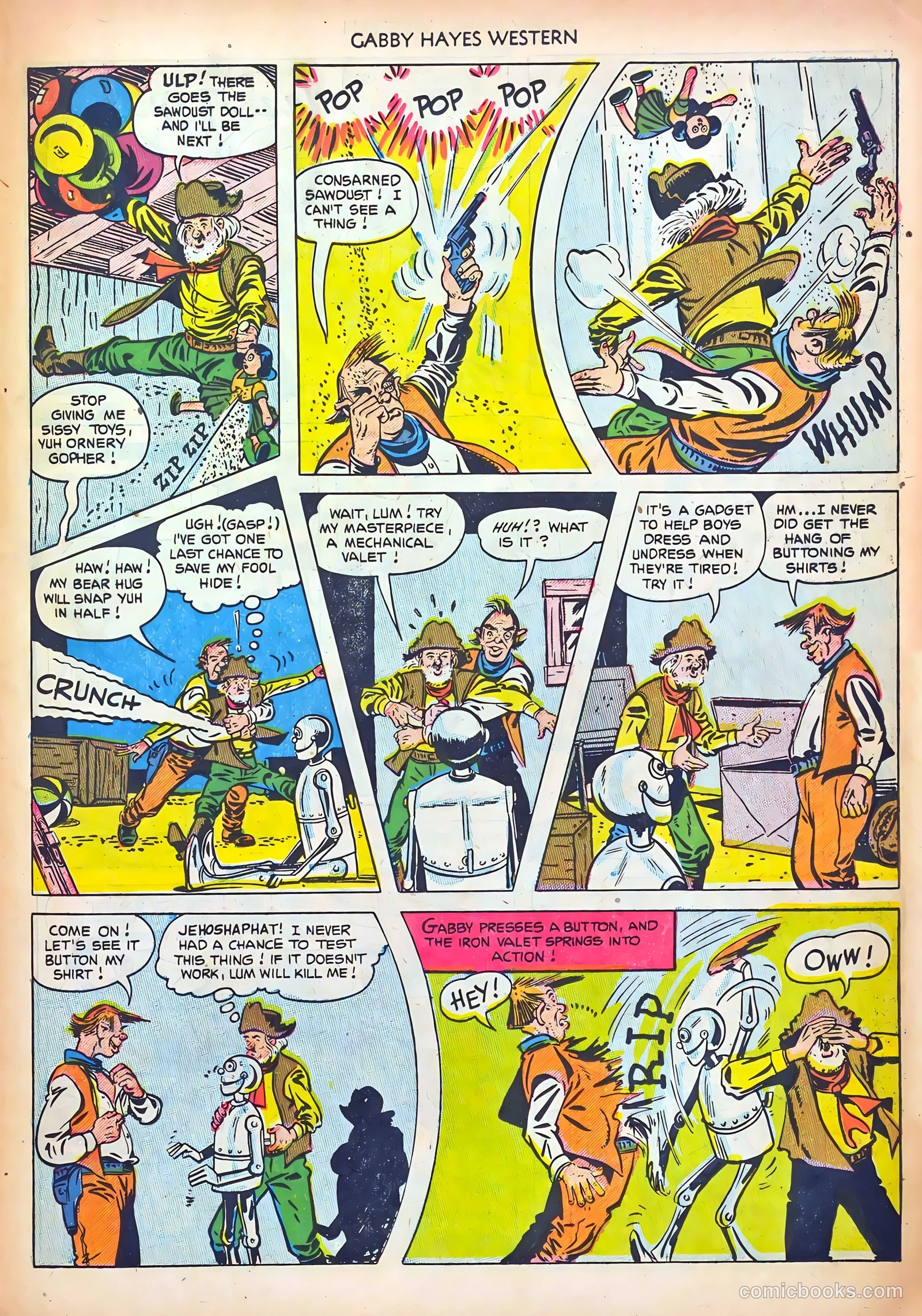 Gabby Hayes Western #44 (1952) — page 19 of 36