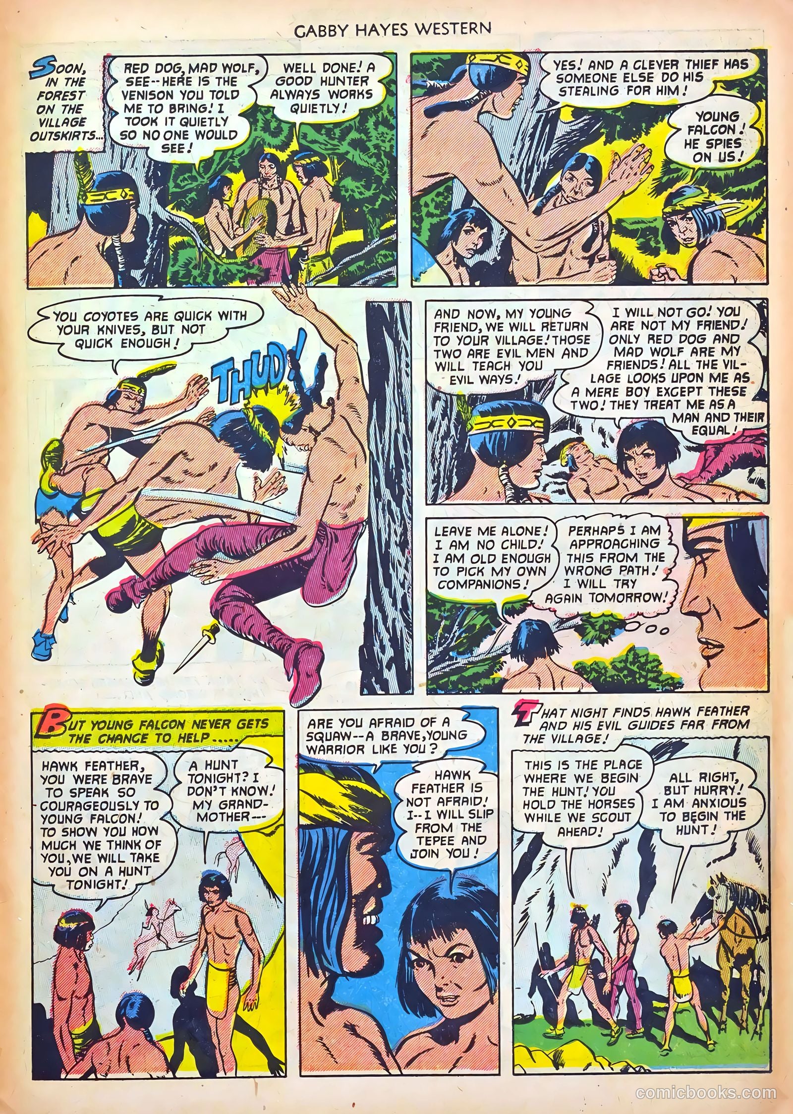 Gabby Hayes Western #44 (1952) — page 23 of 36
