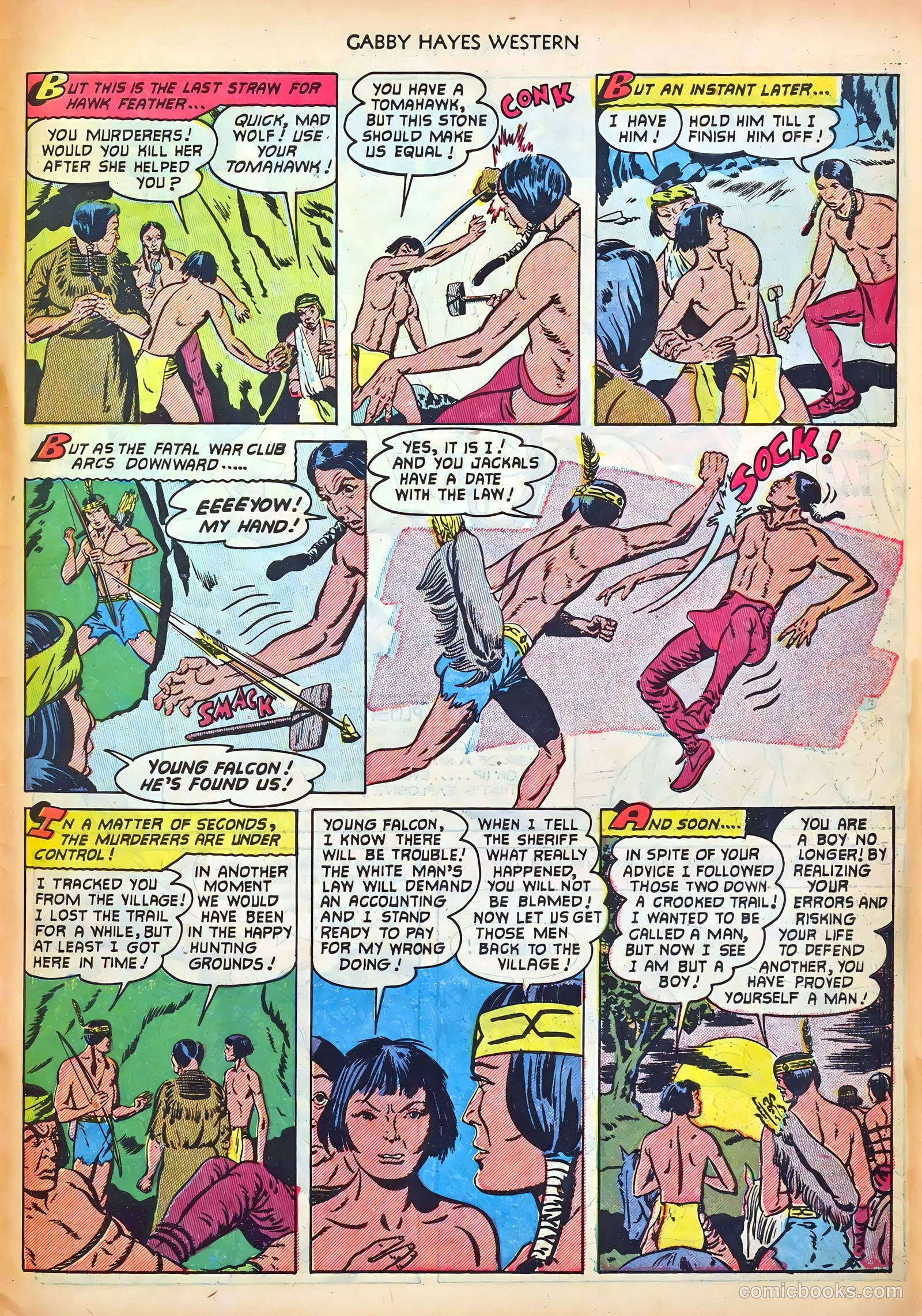 Gabby Hayes Western #44 (1952) — page 27 of 36