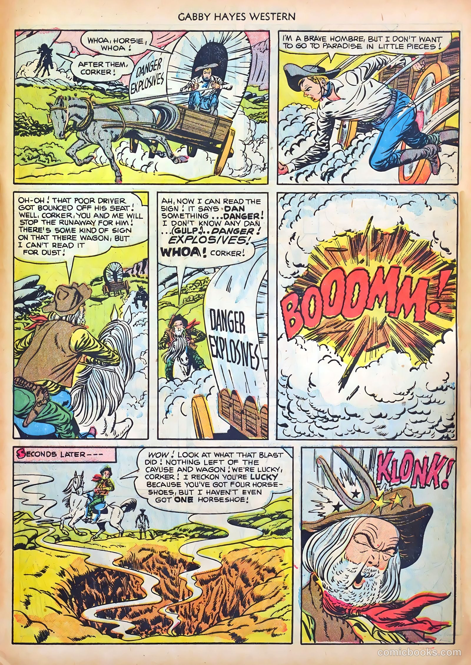 Gabby Hayes Western #44 (1952) — page 29 of 36