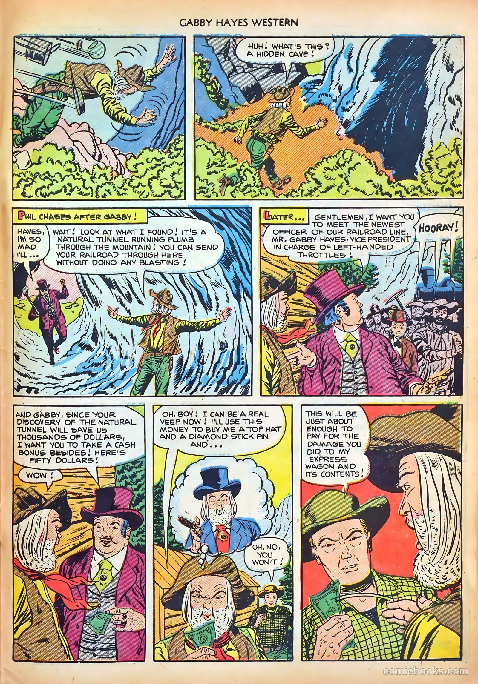 Gabby Hayes Western #44 (1952) — page 33 of 36
