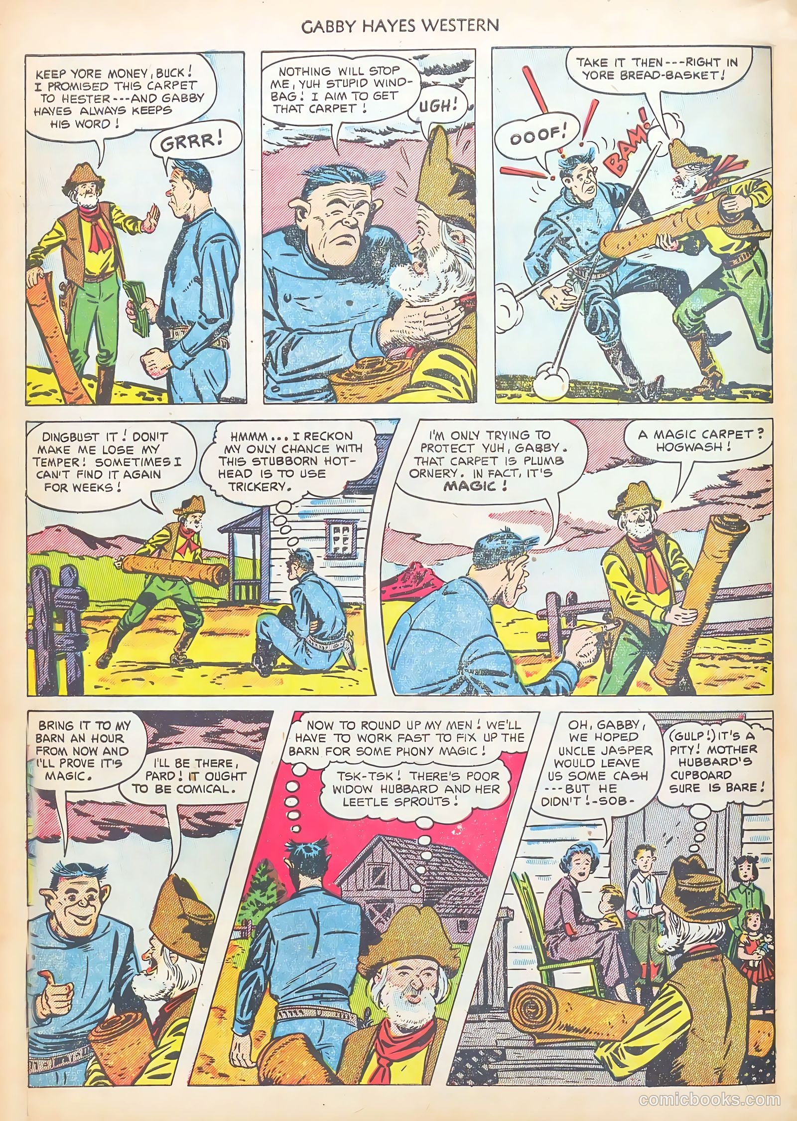 Gabby Hayes Western #45 (1952) — page 4 of 36