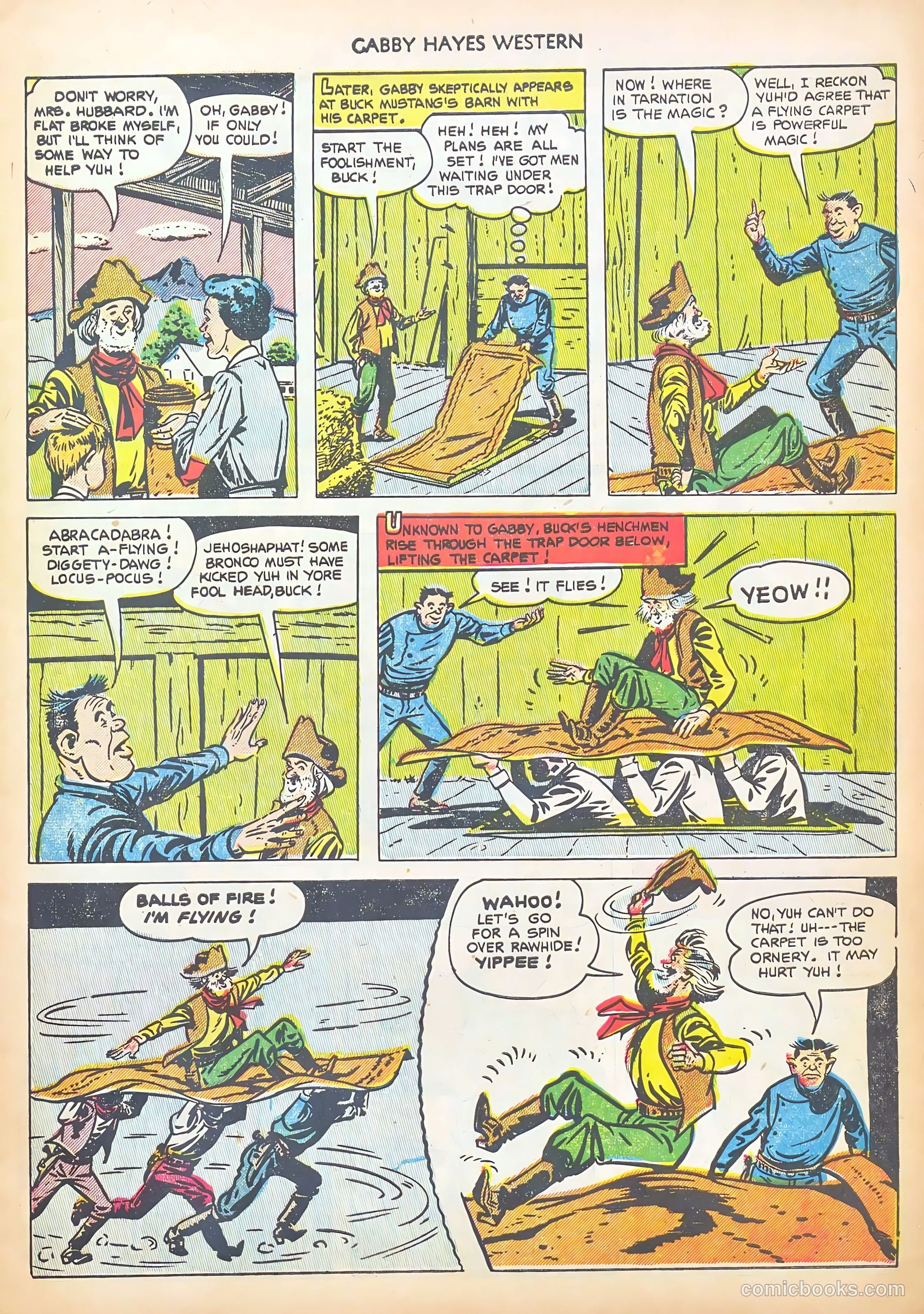 Gabby Hayes Western #45 (1952) — page 5 of 36