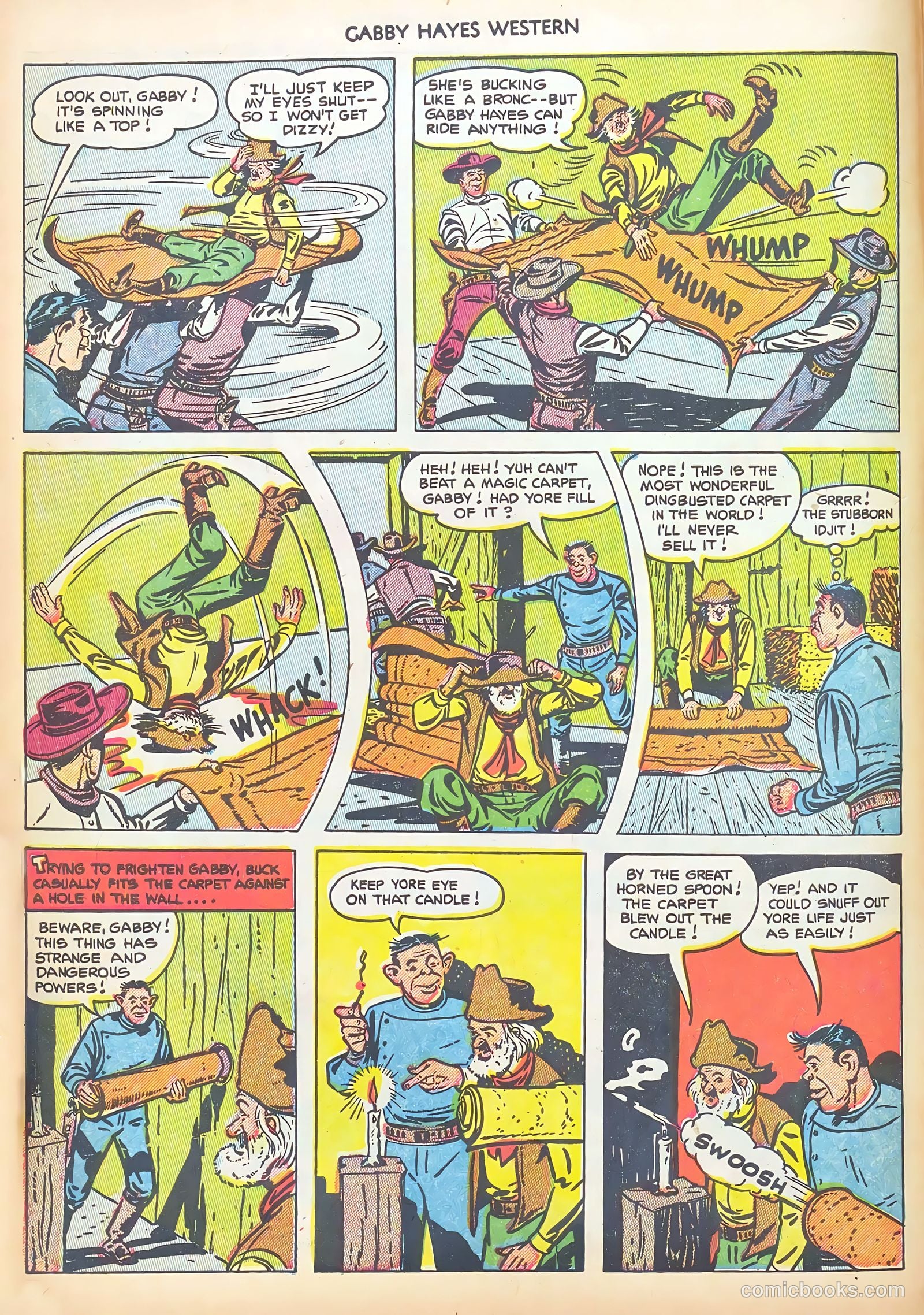 Gabby Hayes Western #45 (1952) — page 6 of 36