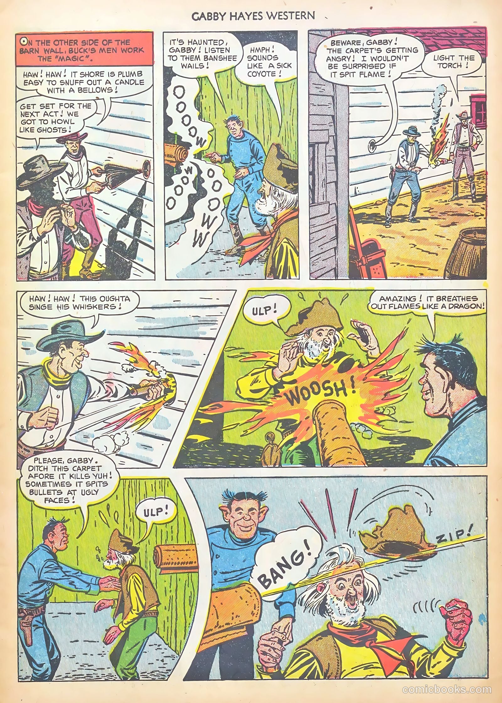 Gabby Hayes Western #45 (1952) — page 7 of 36