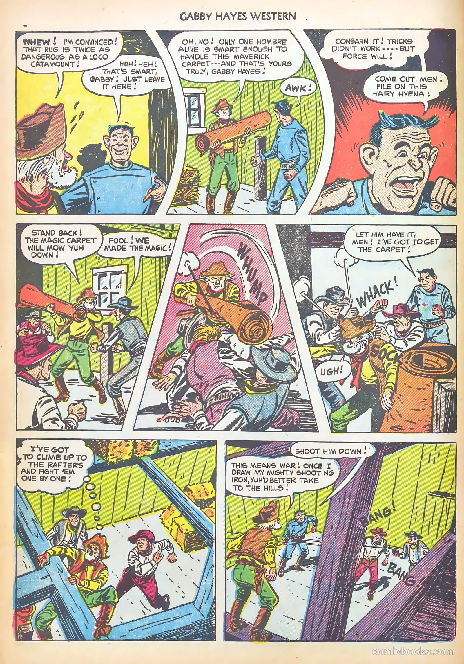 Gabby Hayes Western #45 (1952) — page 8 of 36